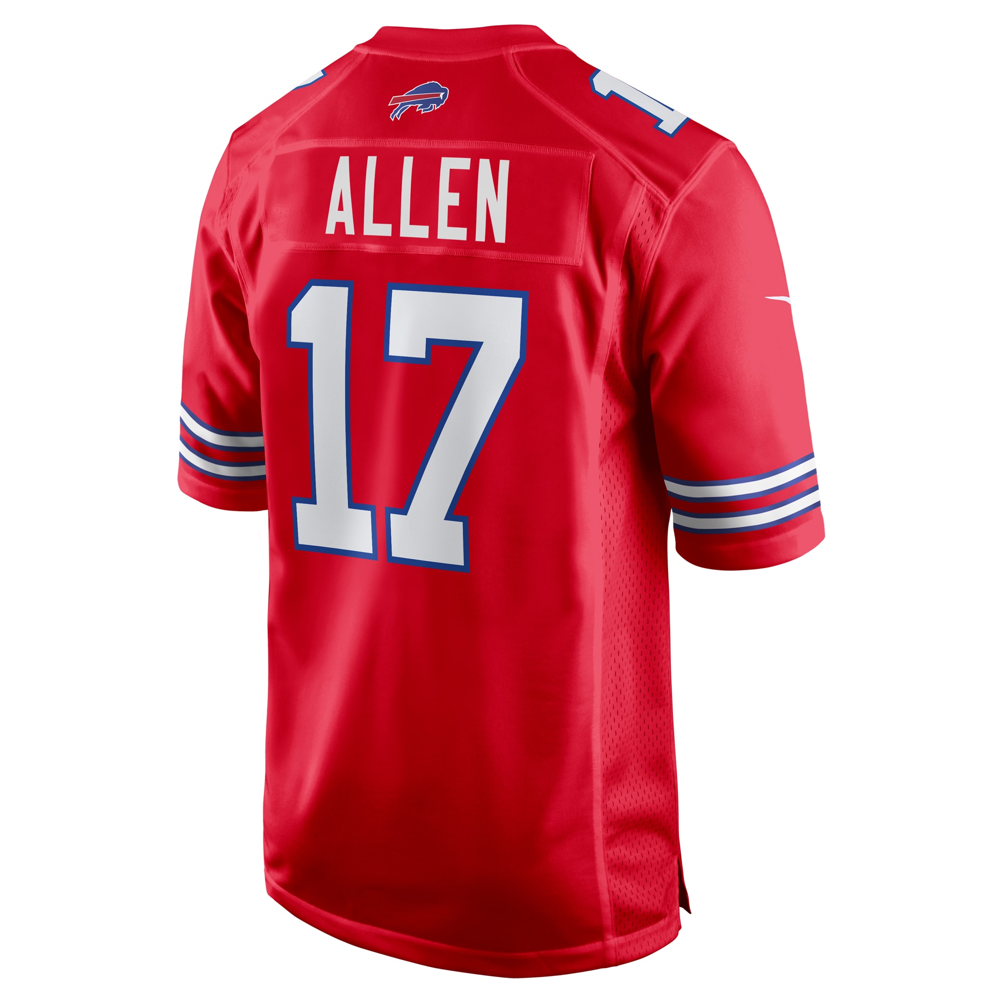 Josh Allen Buffalo Bills Nike Alternate Game Jersey – Red Clowdercats