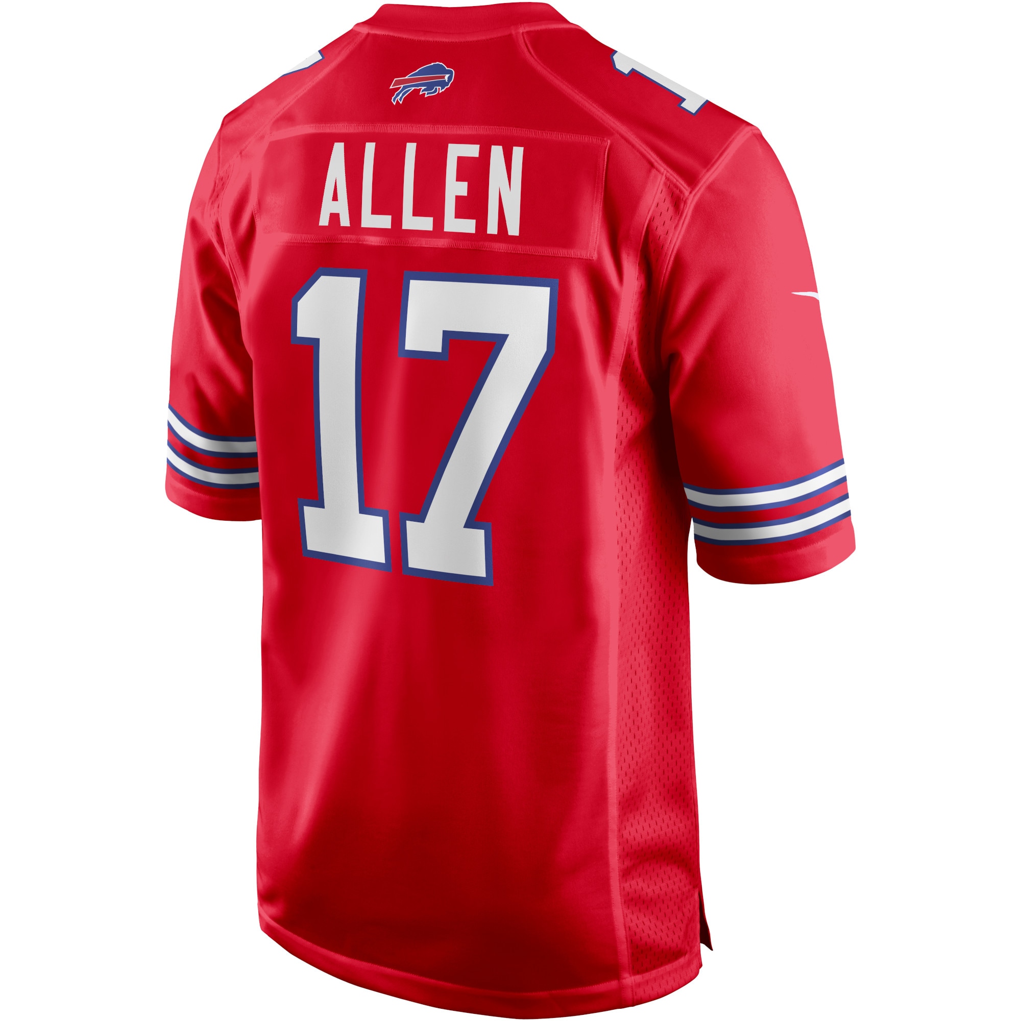 Josh Allen Buffalo Bills Nike Alternate Game Player Jersey – Red Clowdercats