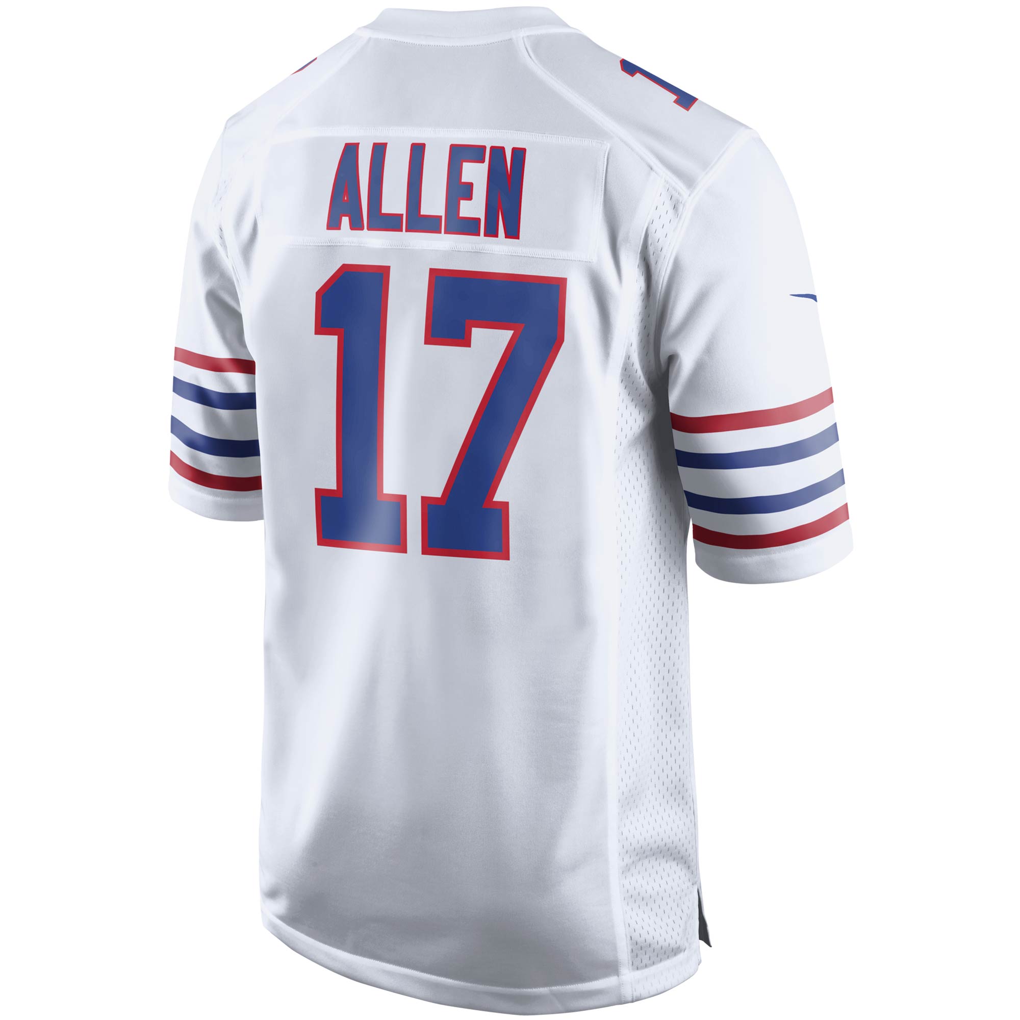 Josh Allen Buffalo Bills Nike Alternate Game Player Jersey – White Clowdercats