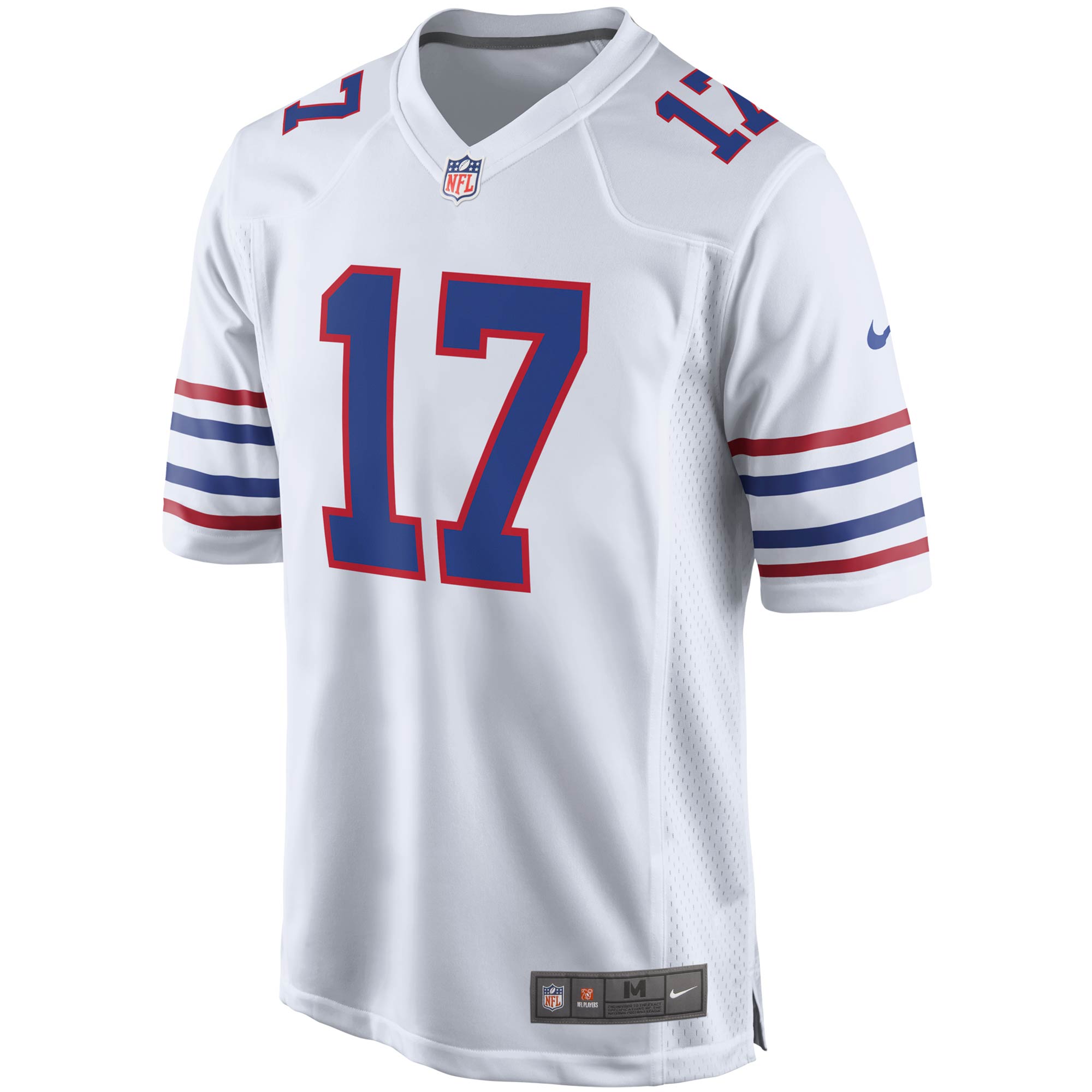 Josh Allen Buffalo Bills Nike Alternate Game Player Jersey – White Clowdercats