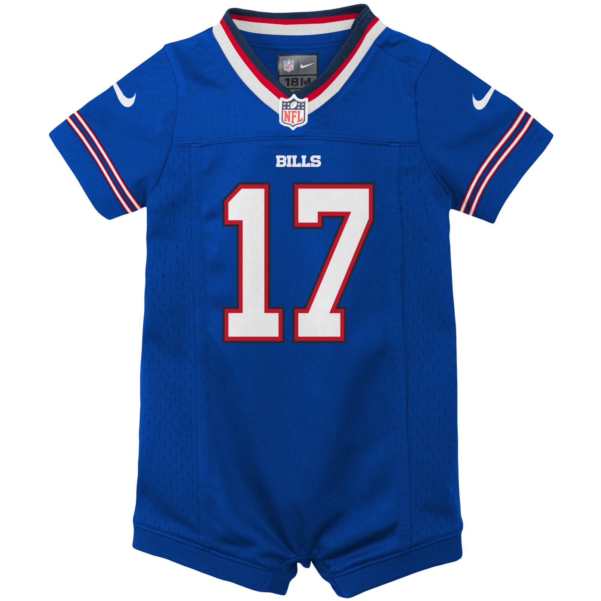 Josh Allen Buffalo Bills Nike Newborn & Infant Romper Jersey – Royal Clowdercats
