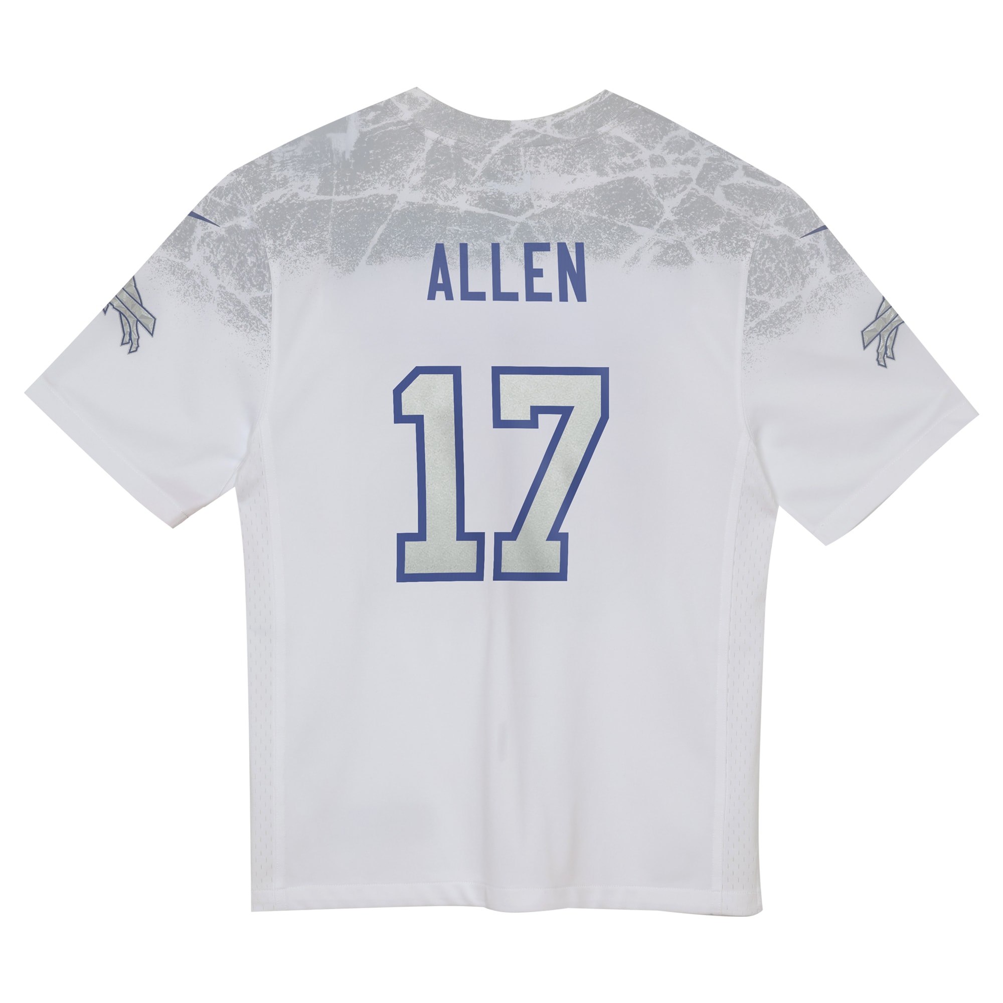 Josh Allen Buffalo Bills Nike Toddler 2025 Rivalries Collection Game Jersey – White Clowdercats