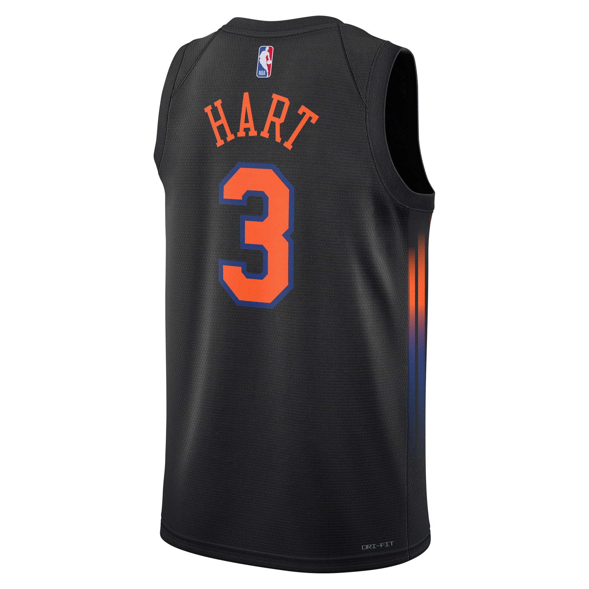 Josh Hart New York Knicks Jordan Brand Unisex Swingman Jersey – Statement Edition – Black Clowdercats