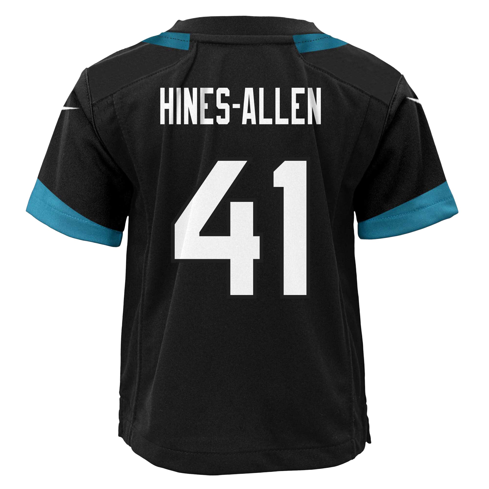 Josh Hines-Allen Jacksonville Jaguars Nike Preschool Alternate Player Game Jersey – Black Clowdercats