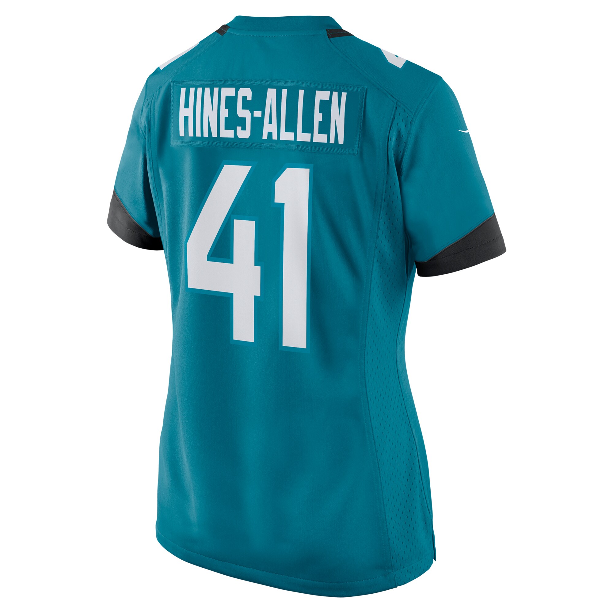 Josh Hines-Allen Jacksonville Jaguars Nike Women’s Player Game Jersey – Teal Clowdercats