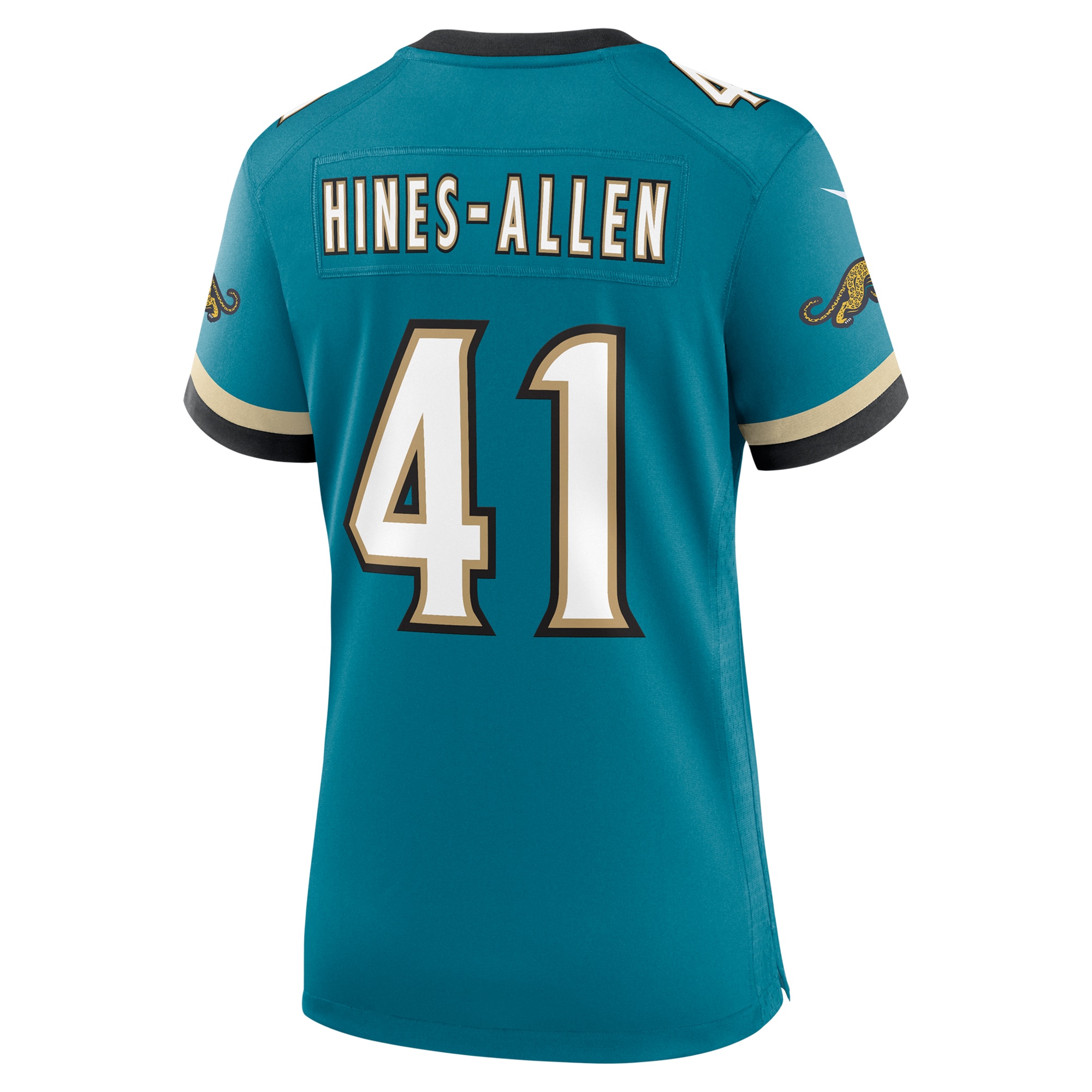 Josh Hines-Allen Jacksonville Jaguars Nike Women’s Prowler Throwback Game Jersey – Teal Clowdercats