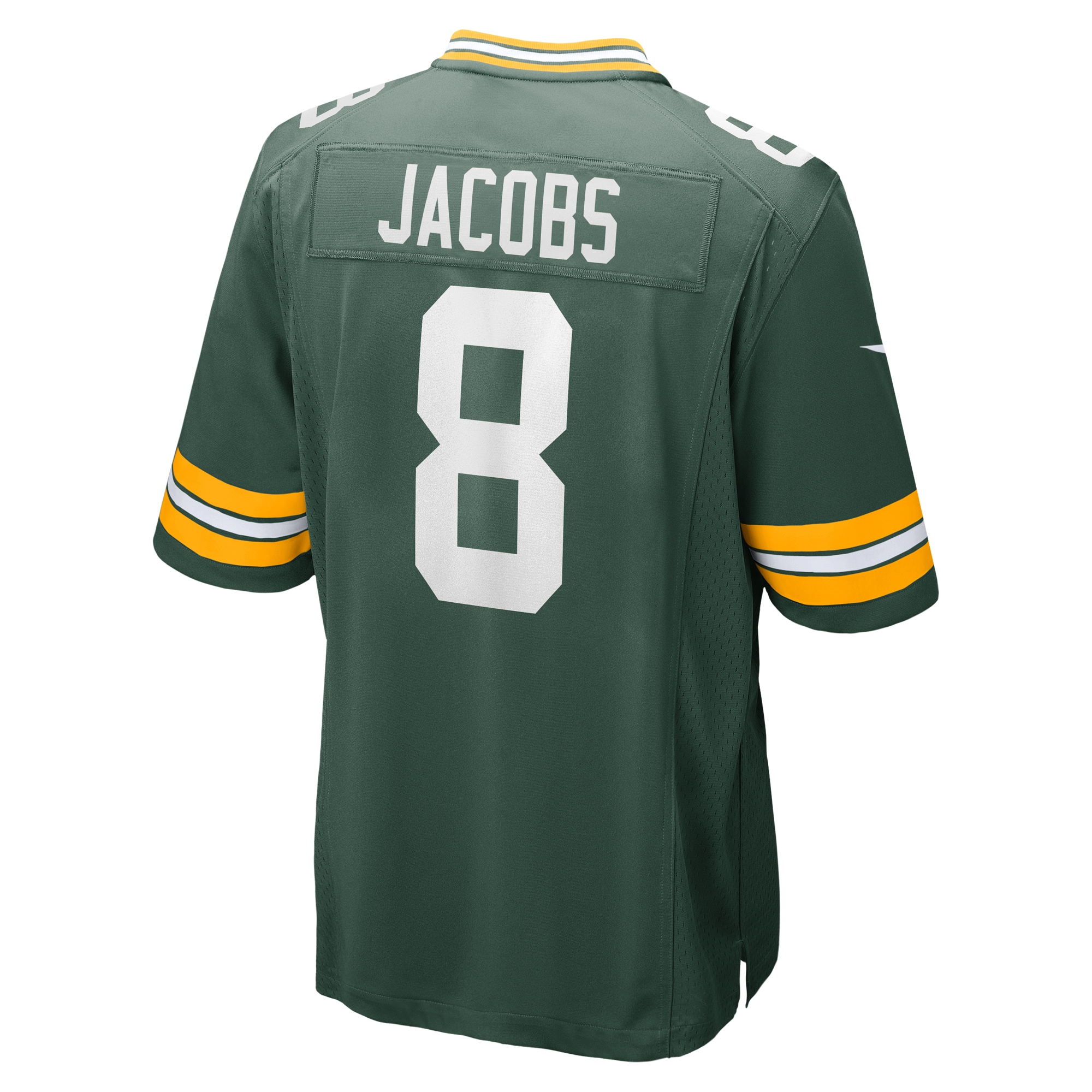 Josh Jacobs Green Bay Packers Nike Team Game Jersey – Green Clowdercats