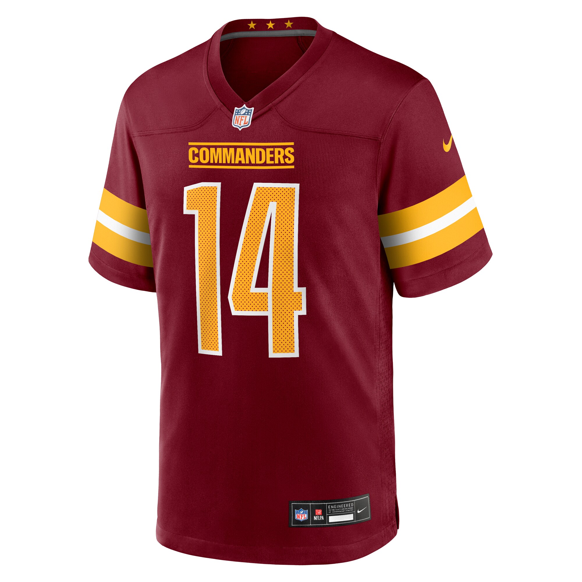 Josh Johnson Washington Commanders Nike Team Game Jersey – Burgundy Clowdercats