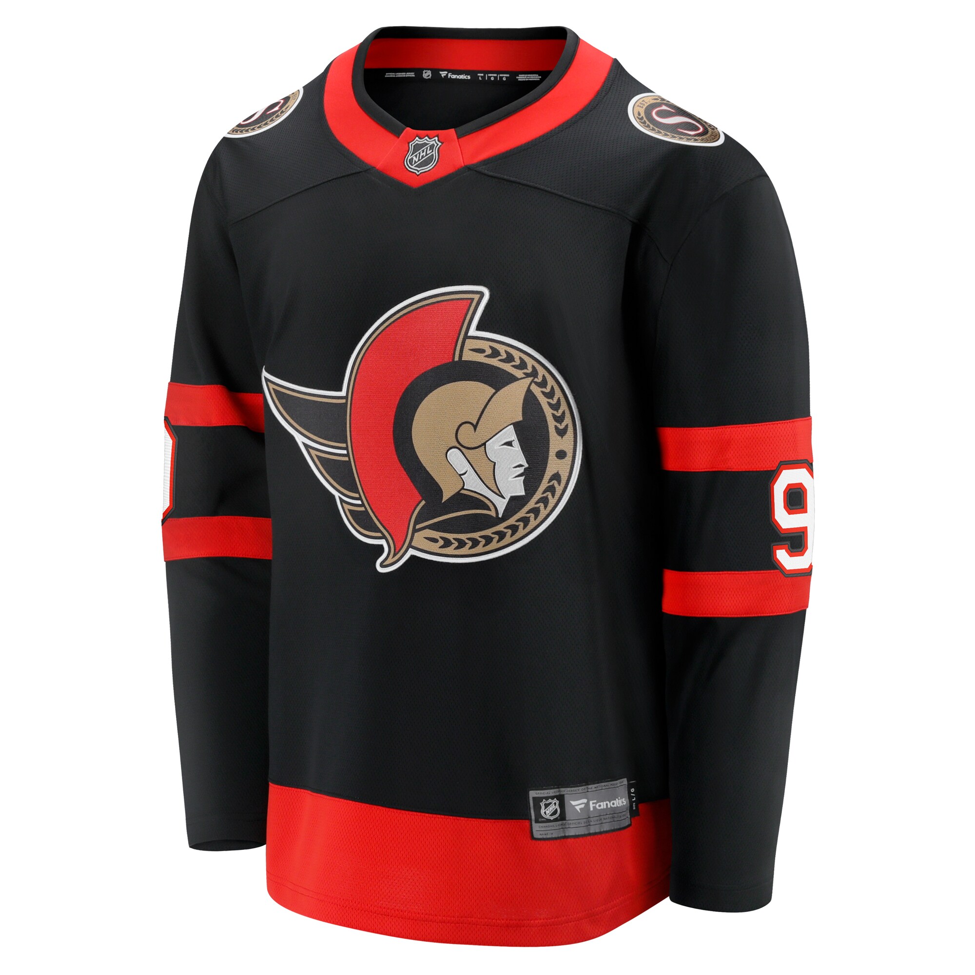 Josh Norris Ottawa Senators Fanatics Home Breakaway Jersey – Black Clowdercats