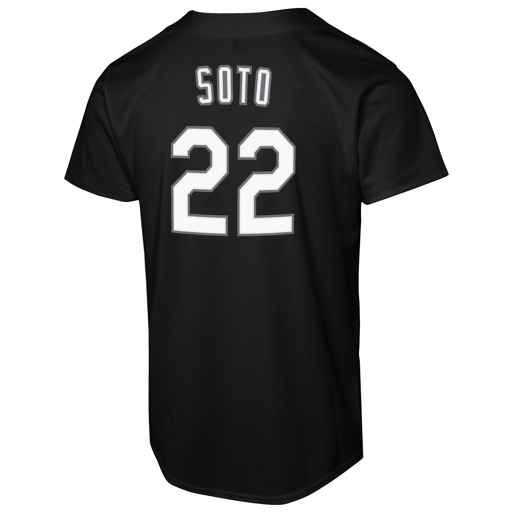 Juan Soto New York Mets Nike Youth Replica Fashion Jersey – Black