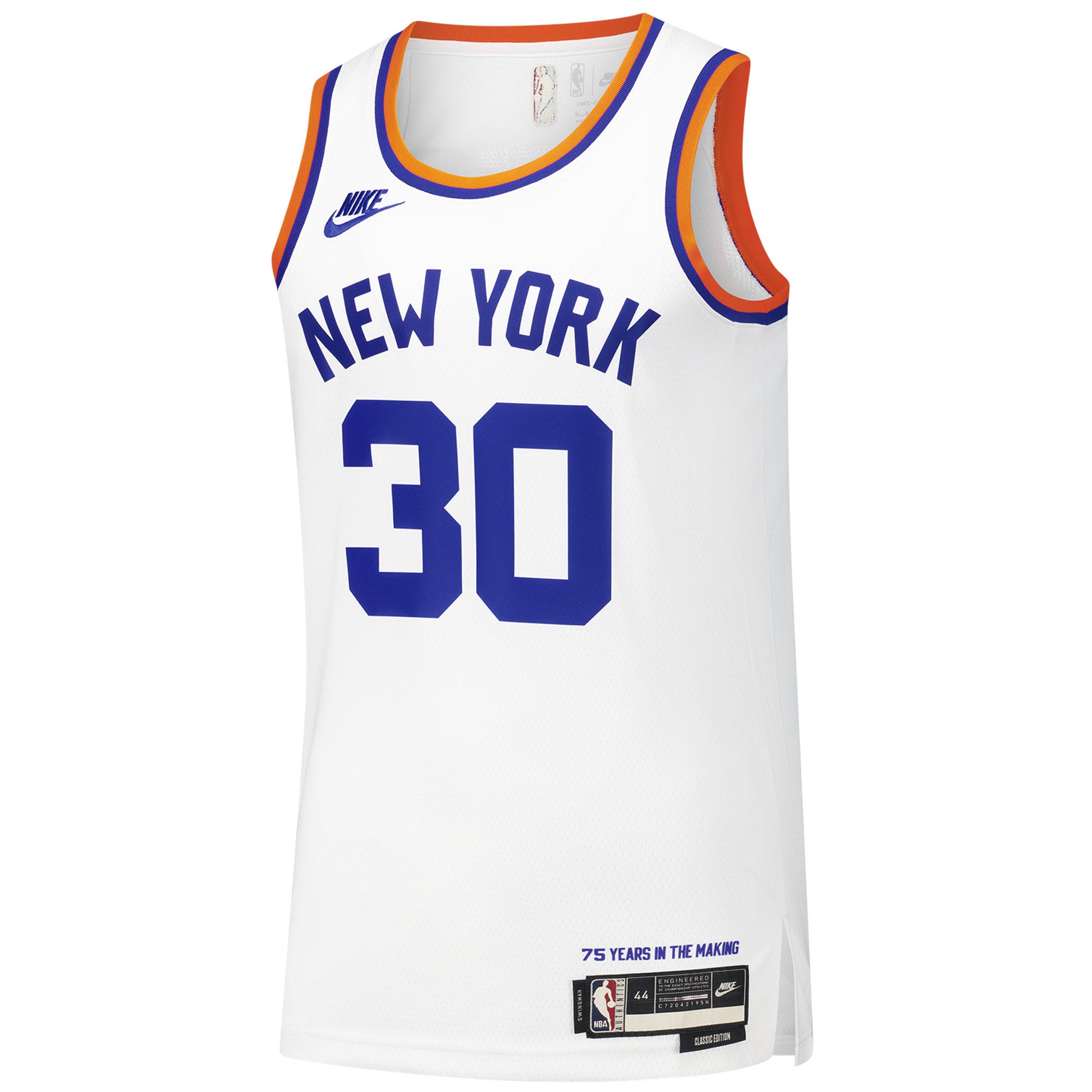 Julius Randle New York Knicks Nike Swingman Player Jersey – Classic Edition – White Clowdercats