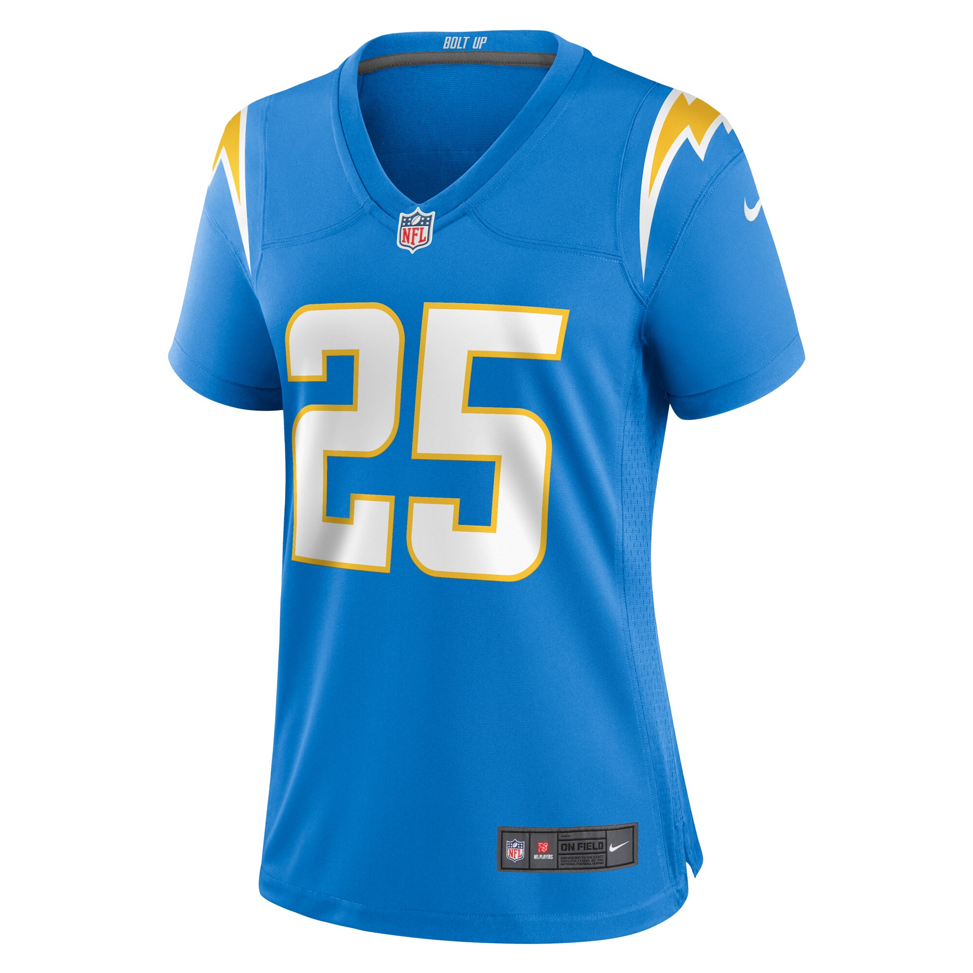 Junior Colson Los Angeles Chargers Nike Women’s Game Jersey – Powder Blue Clowdercats