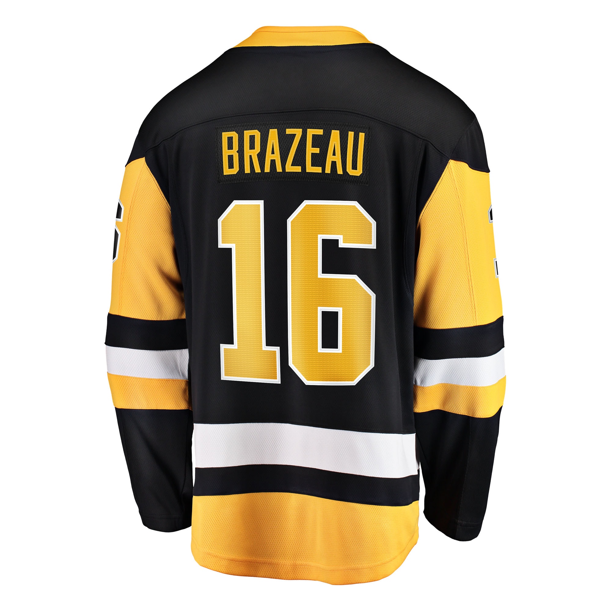 Justin Brazeau Pittsburgh Penguins Fanatics Home Breakaway Jersey – Black Clowdercats