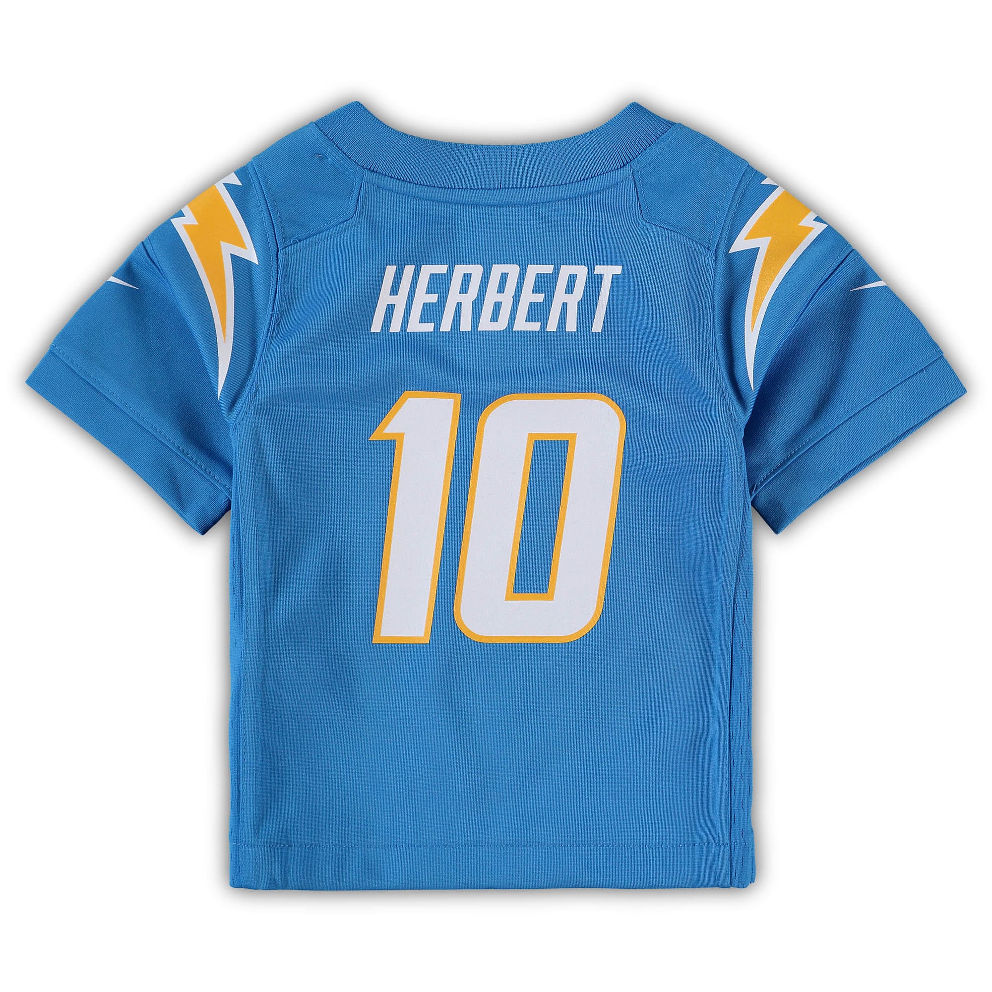 Justin Herbert Los Angeles Chargers Nike Infant Team Player Game Jersey – Powder Blue Clowdercats