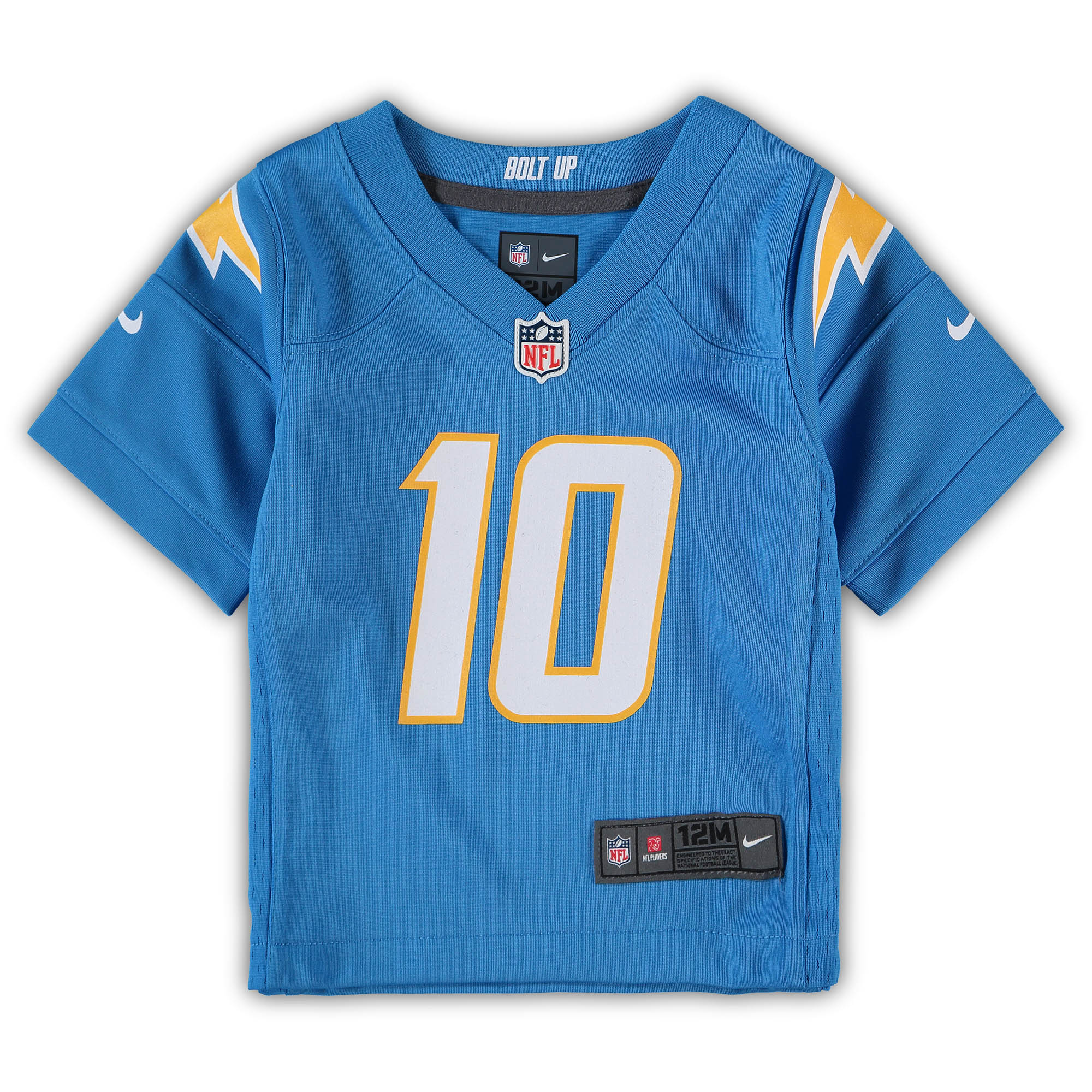 Justin Herbert Los Angeles Chargers Nike Infant Team Player Game Jersey – Powder Blue Clowdercats