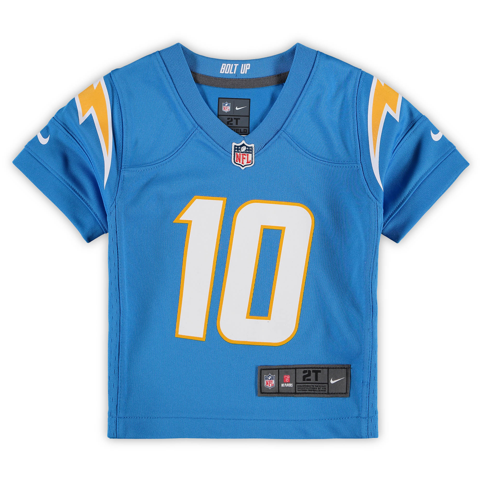Justin Herbert Los Angeles Chargers Nike Toddler Game Jersey – Powder Blue Clowdercats