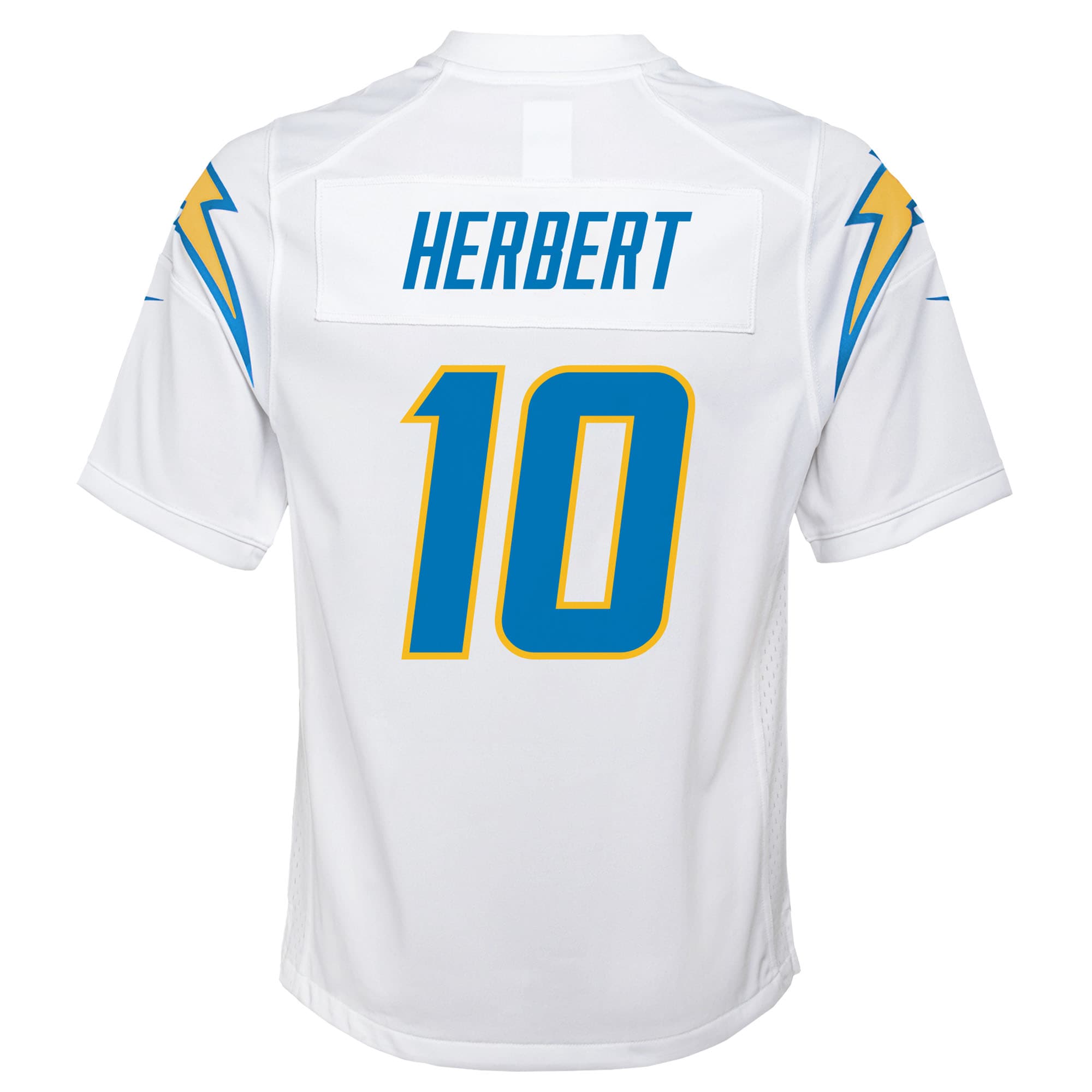 Justin Herbert Los Angeles Chargers Nike Youth Game Jersey – White Clowdercats