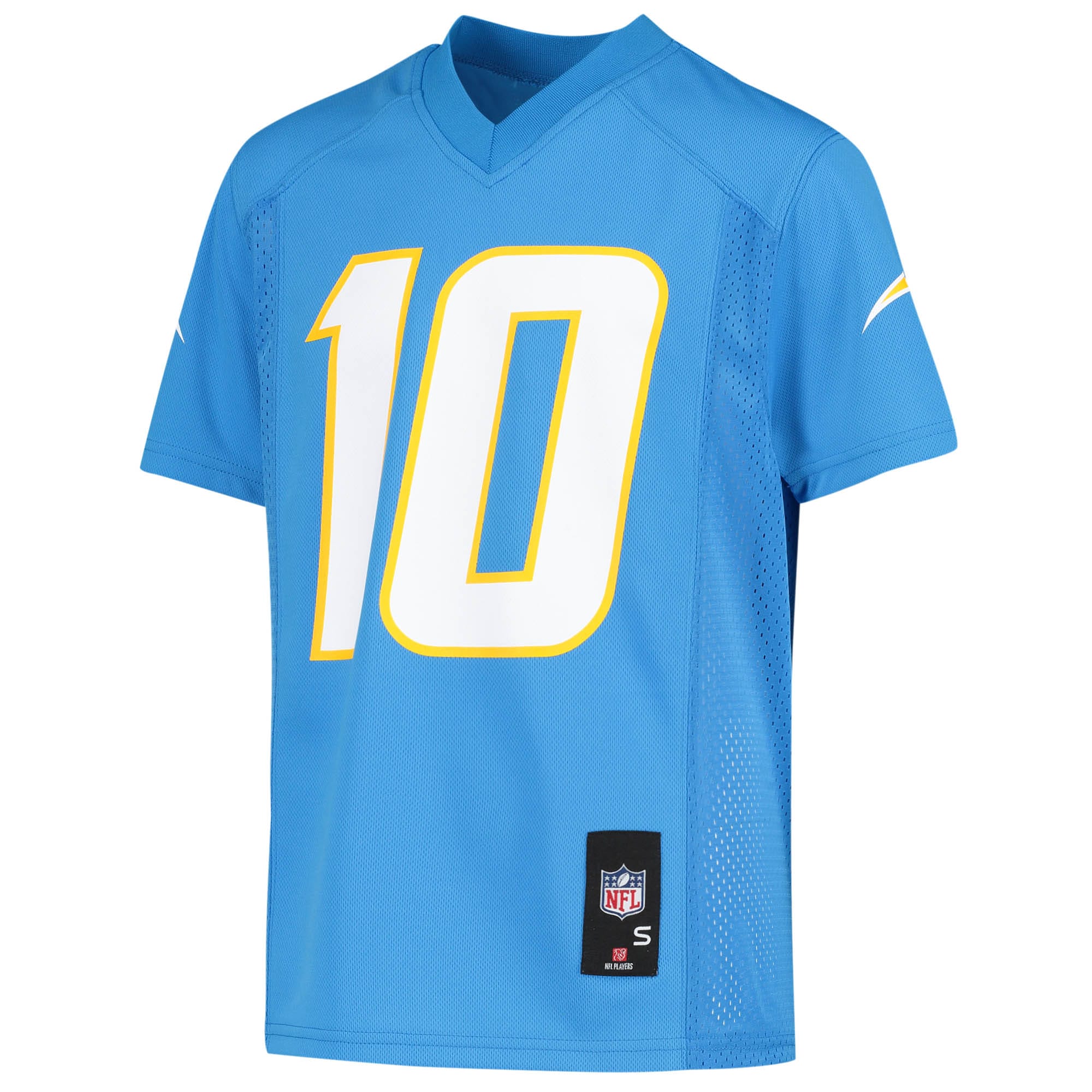 Justin Herbert Los Angeles Chargers Youth Replica Player Jersey – Powder Blue Clowdercats