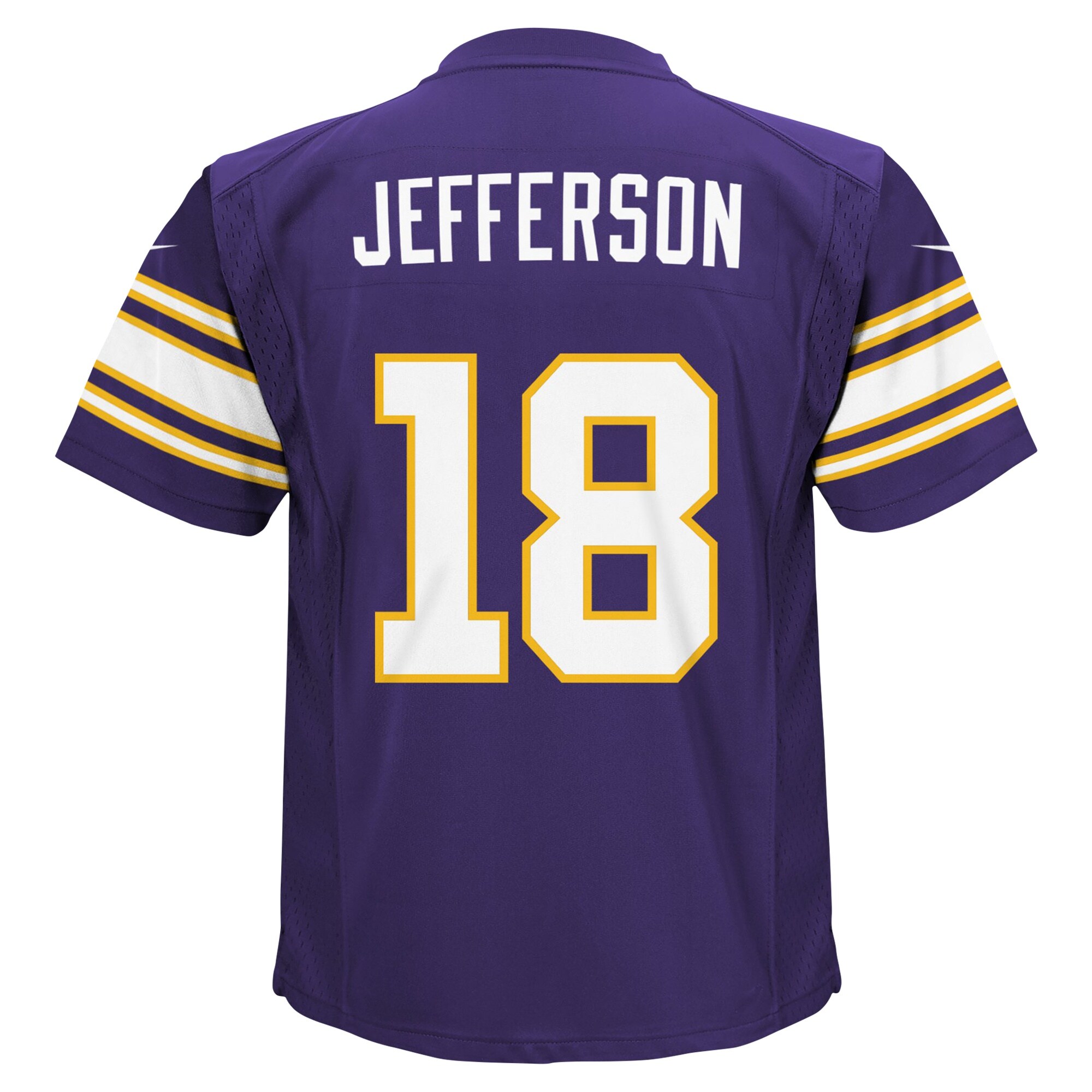 Justin Jefferson Minnesota Vikings Nike Infant Alternate Player Game Jersey – Purple Clowdercats