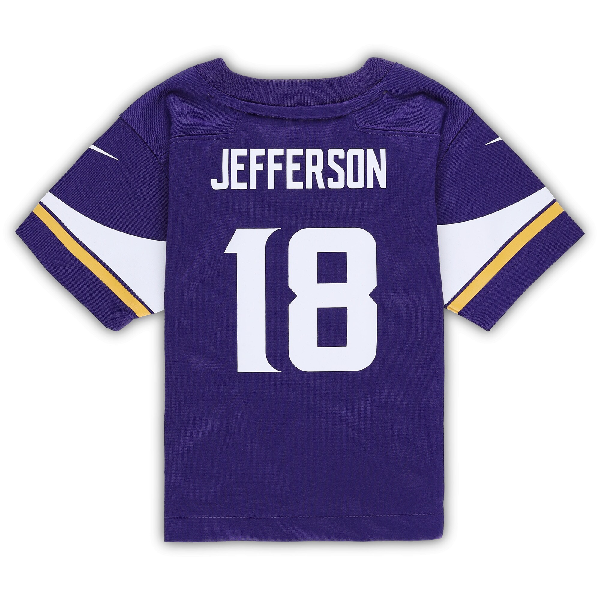 Justin Jefferson Minnesota Vikings Nike Infant Team Player Game Jersey – Purple Clowdercats