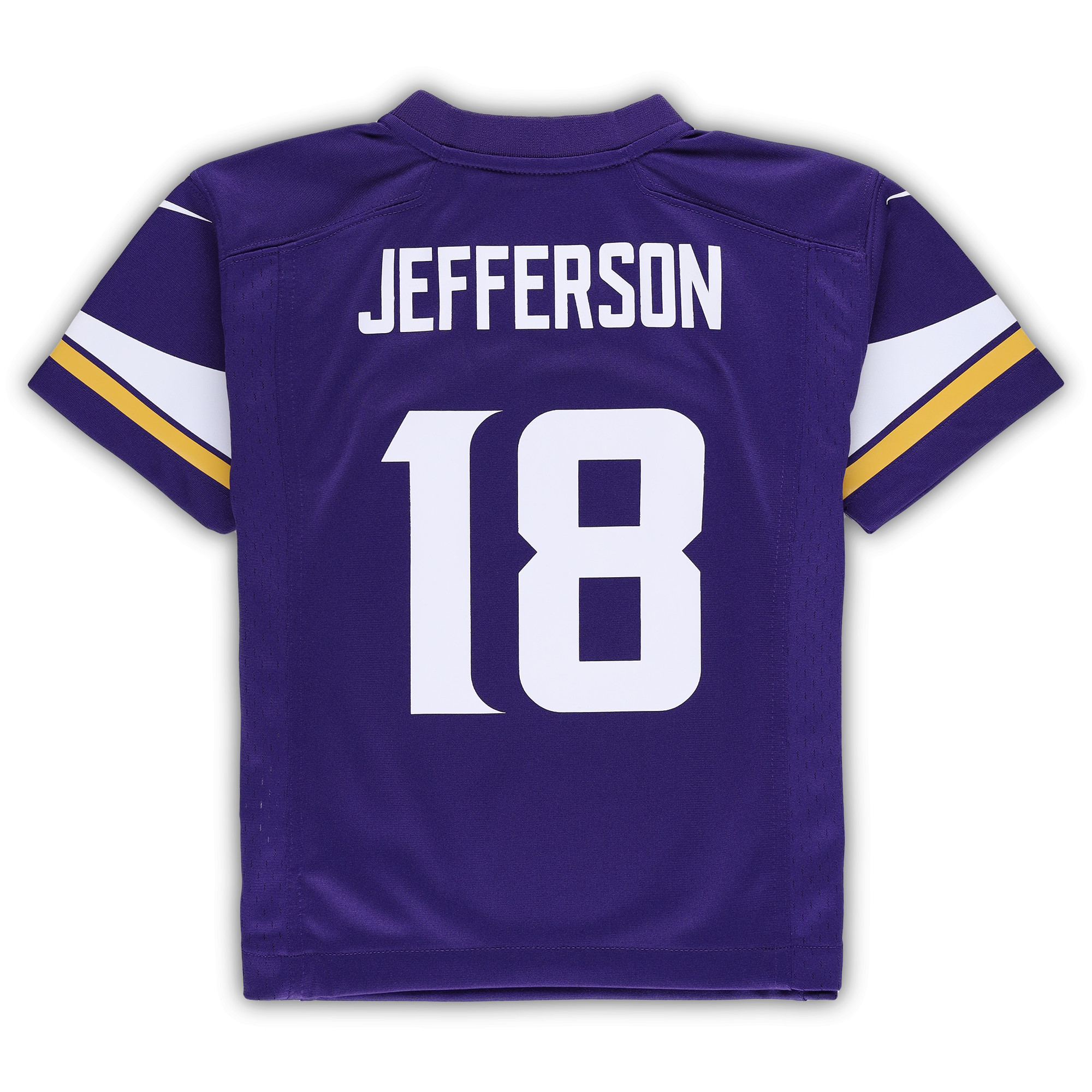 Justin Jefferson Minnesota Vikings Nike Preschool Game Jersey – Purple Clowdercats