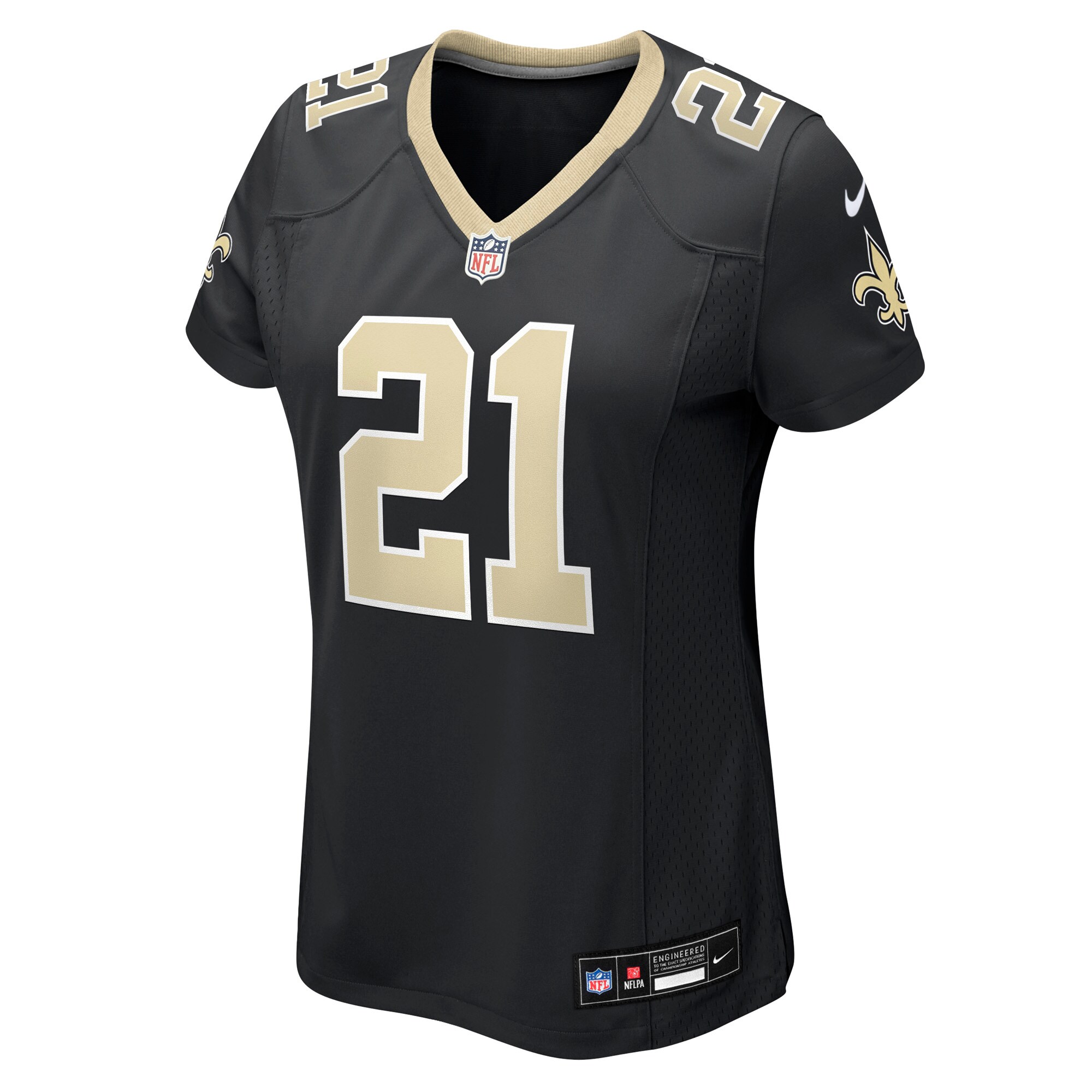 Justin Reid New Orleans Saints Nike Women’s Team Game Jersey – Black Clowdercats