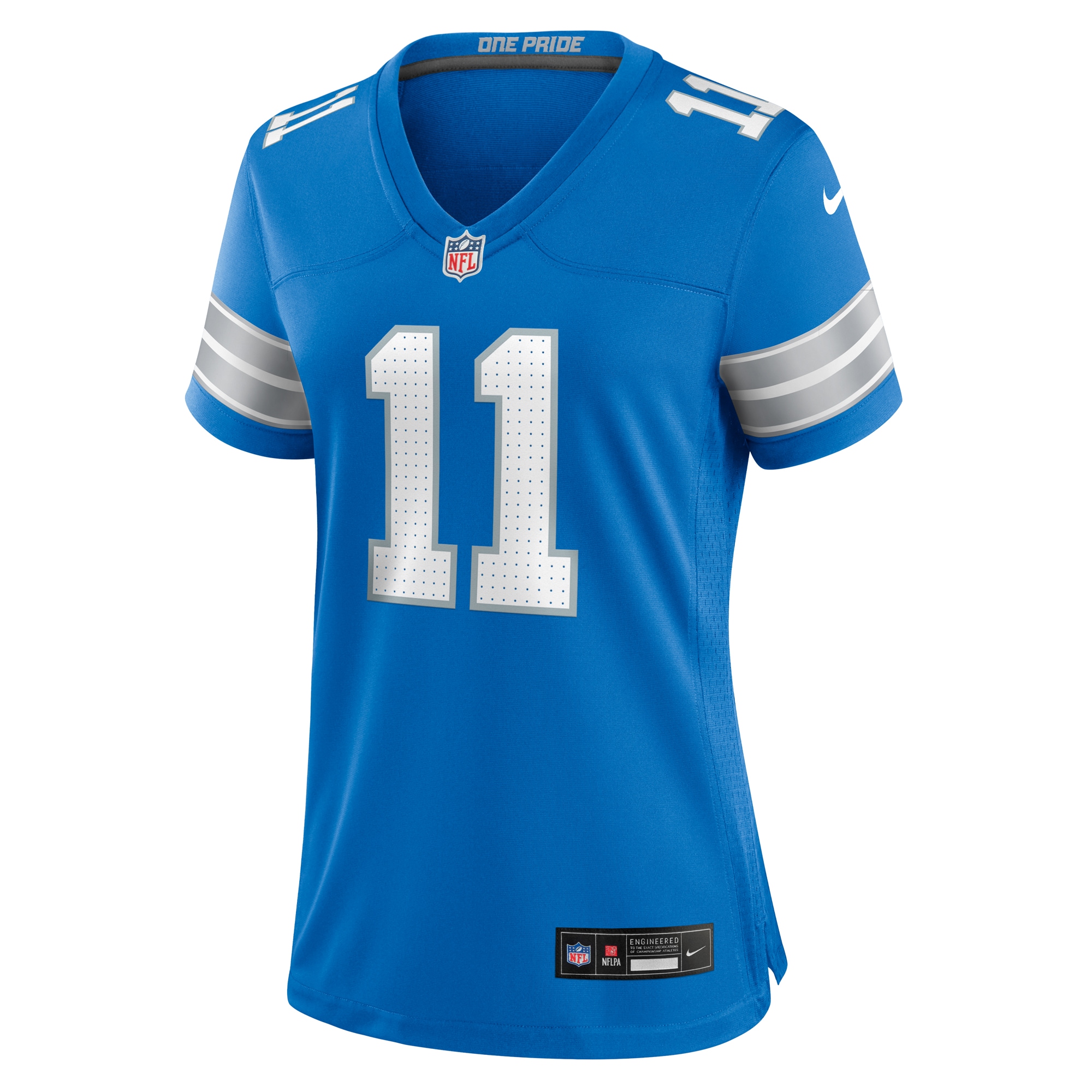 Kalif Raymond Detroit Lions Nike Women’s Team Game Jersey – Blue Clowdercats