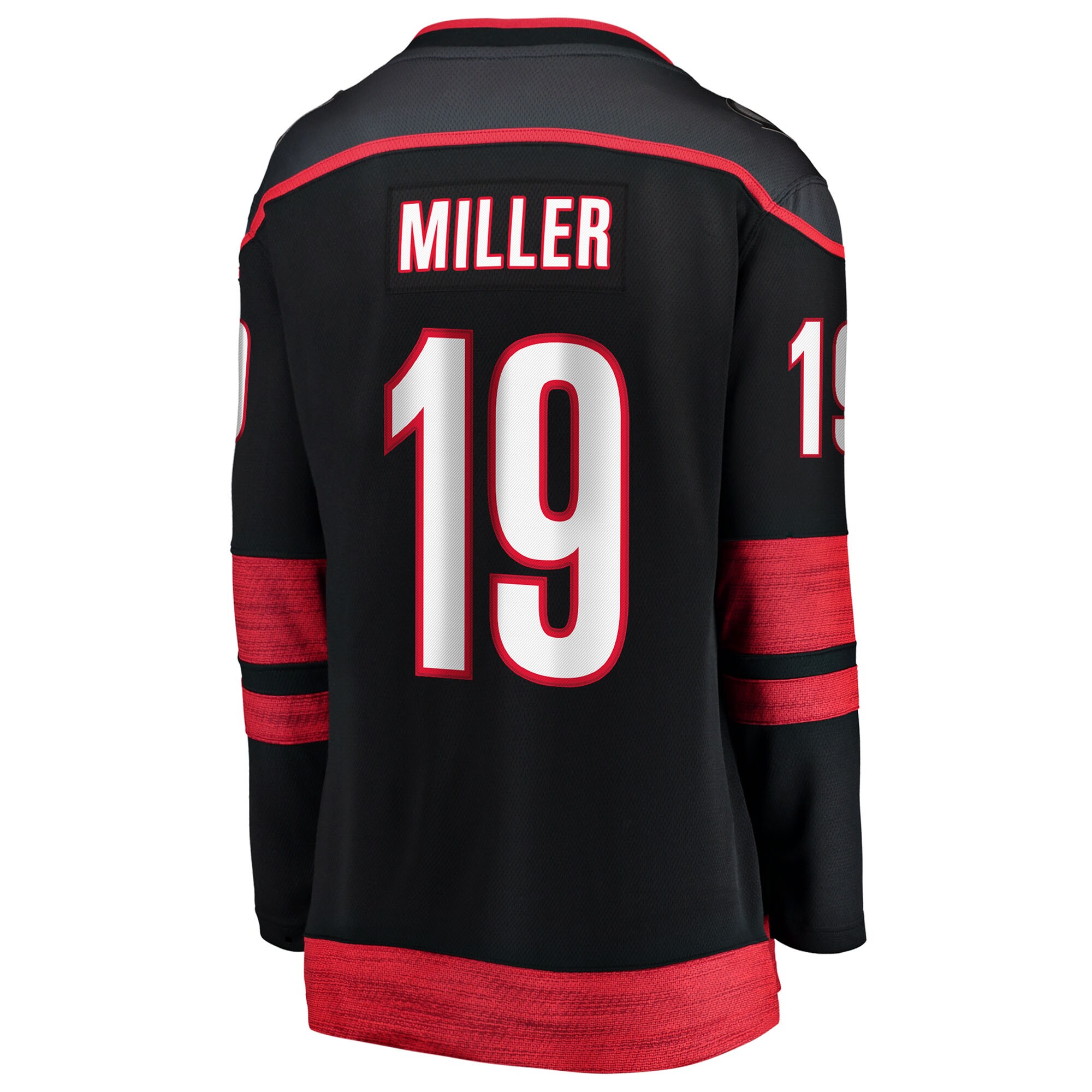 K’Andre Miller Carolina Hurricanes Fanatics Women’s Home Breakaway Jersey – Black Clowdercats