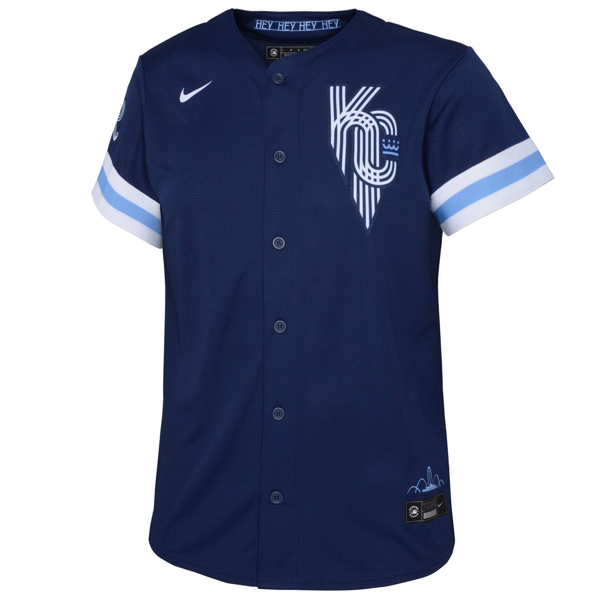 Kansas City Royals Nike Toddler City Connect Replica Jersey – Navy