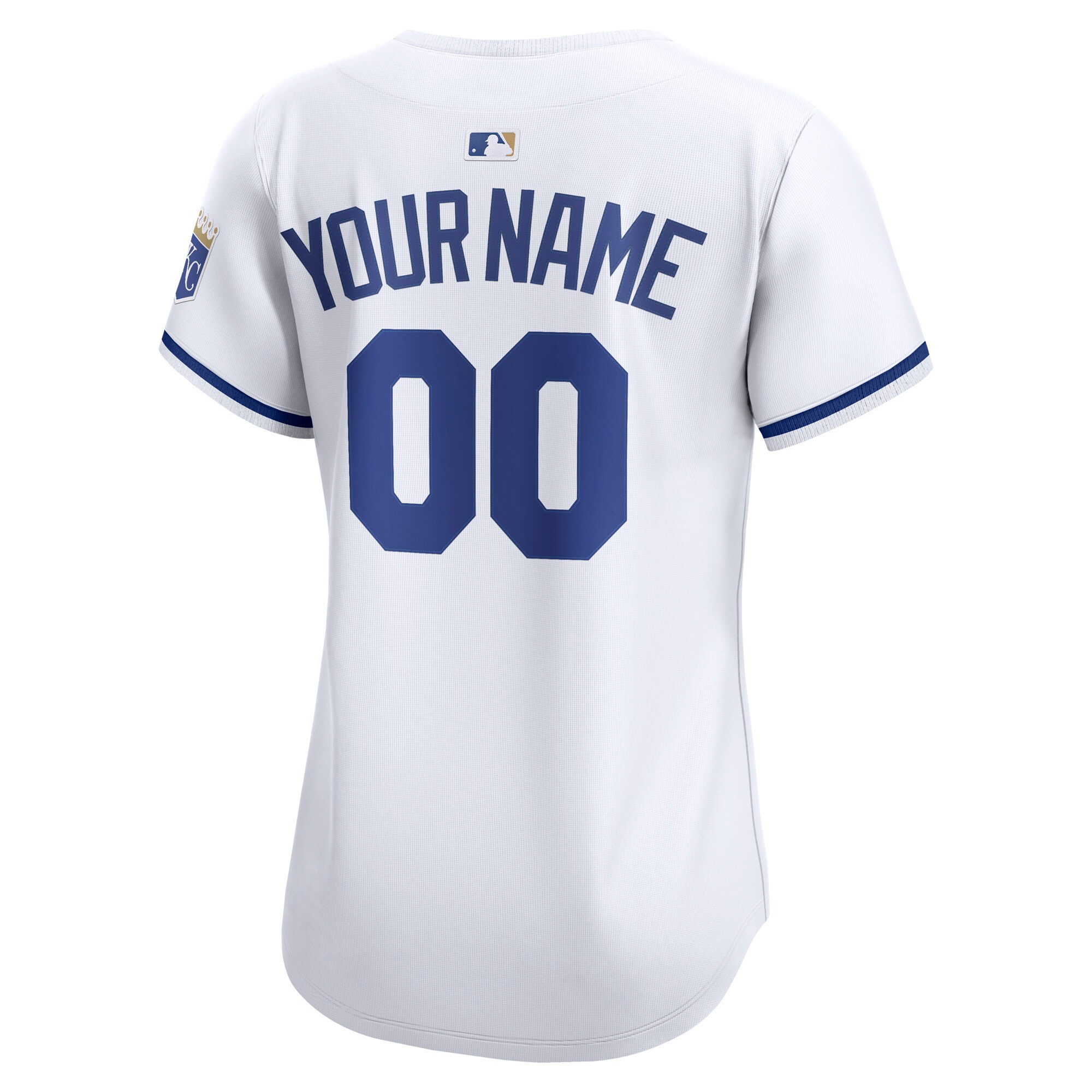 Kansas City Royals Nike Women’s Home Limited Custom Jersey – White