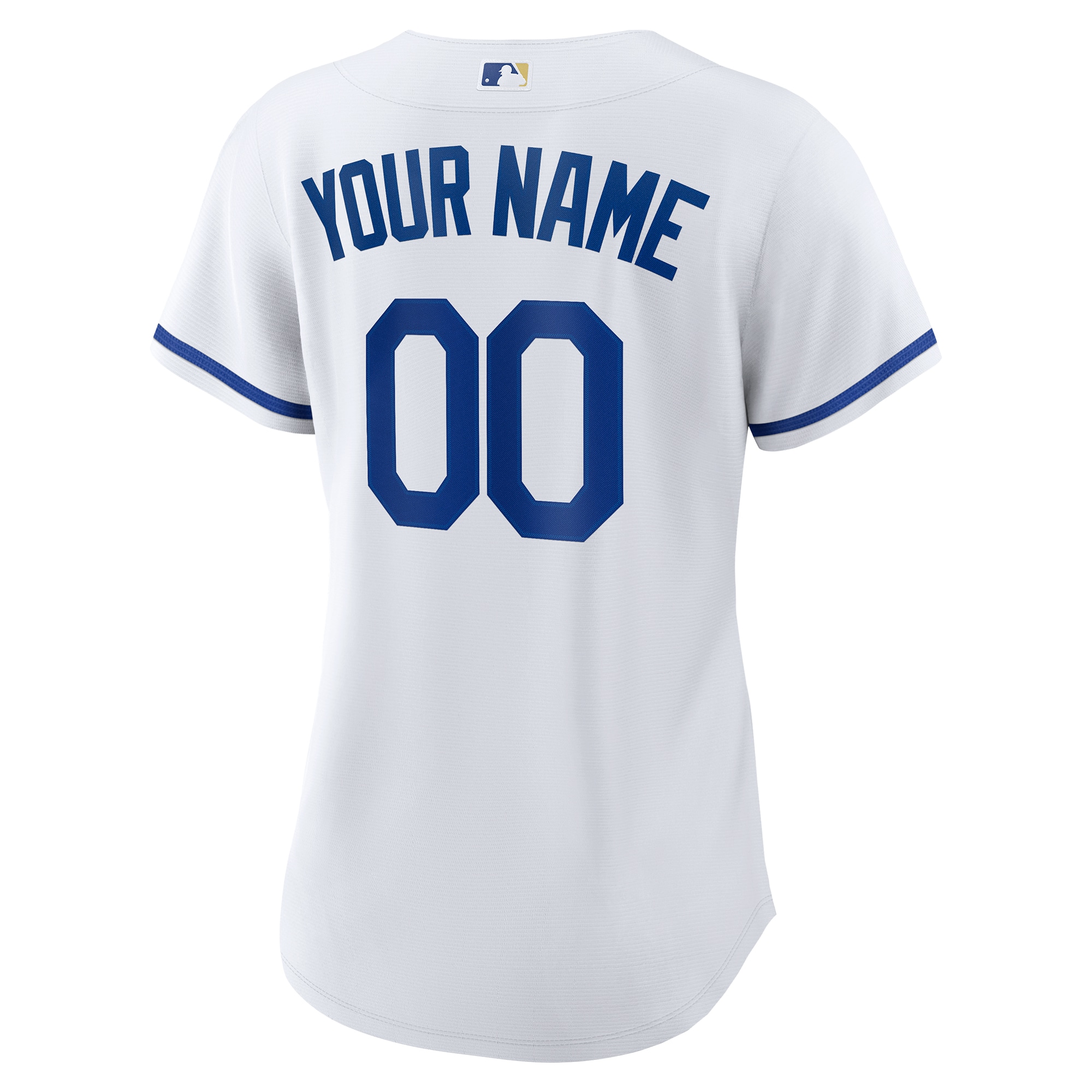 Kansas City Royals Nike Women’s Replica Custom Jersey – White