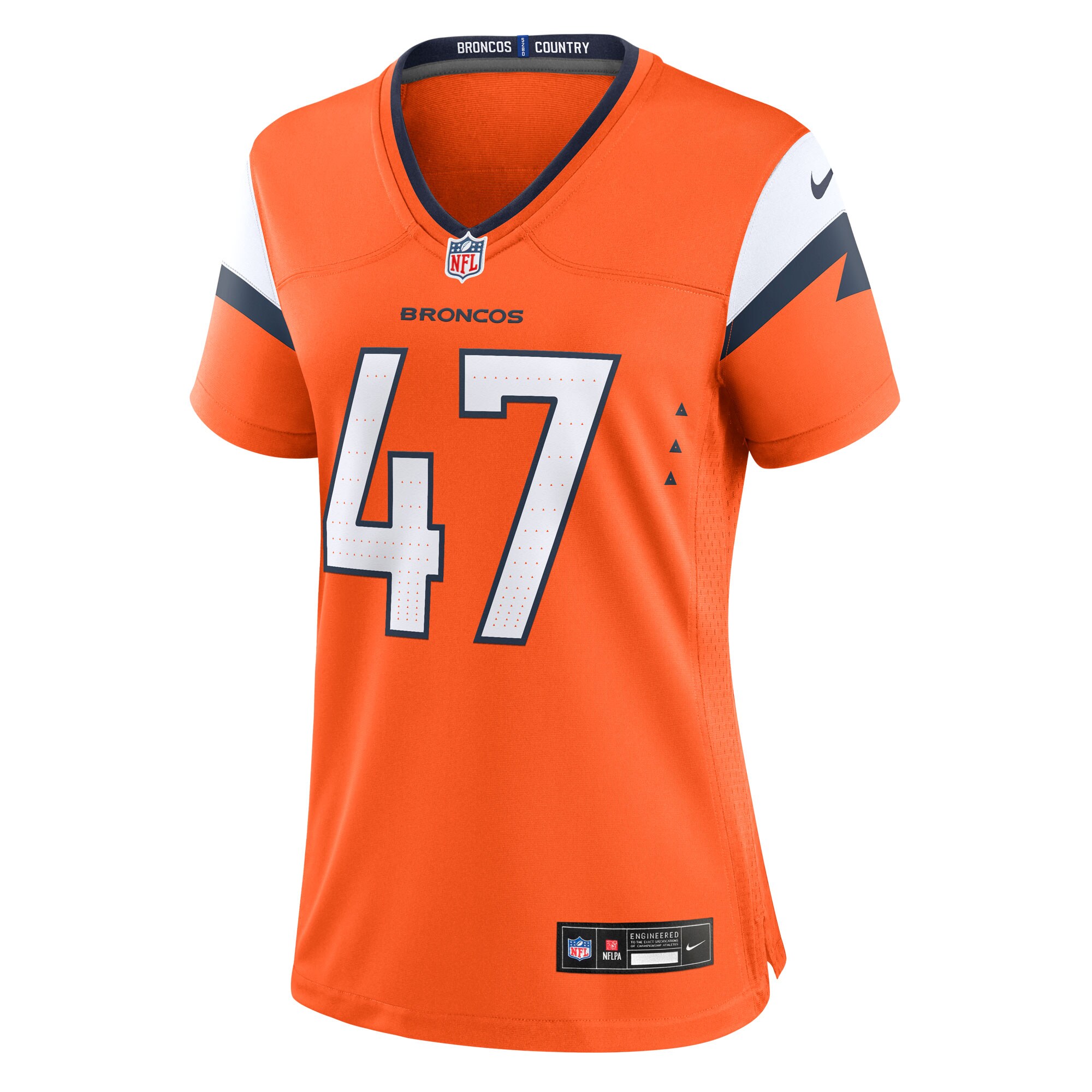 Karene Reid Denver Broncos Nike Women’s Team Game Jersey – Orange Clowdercats