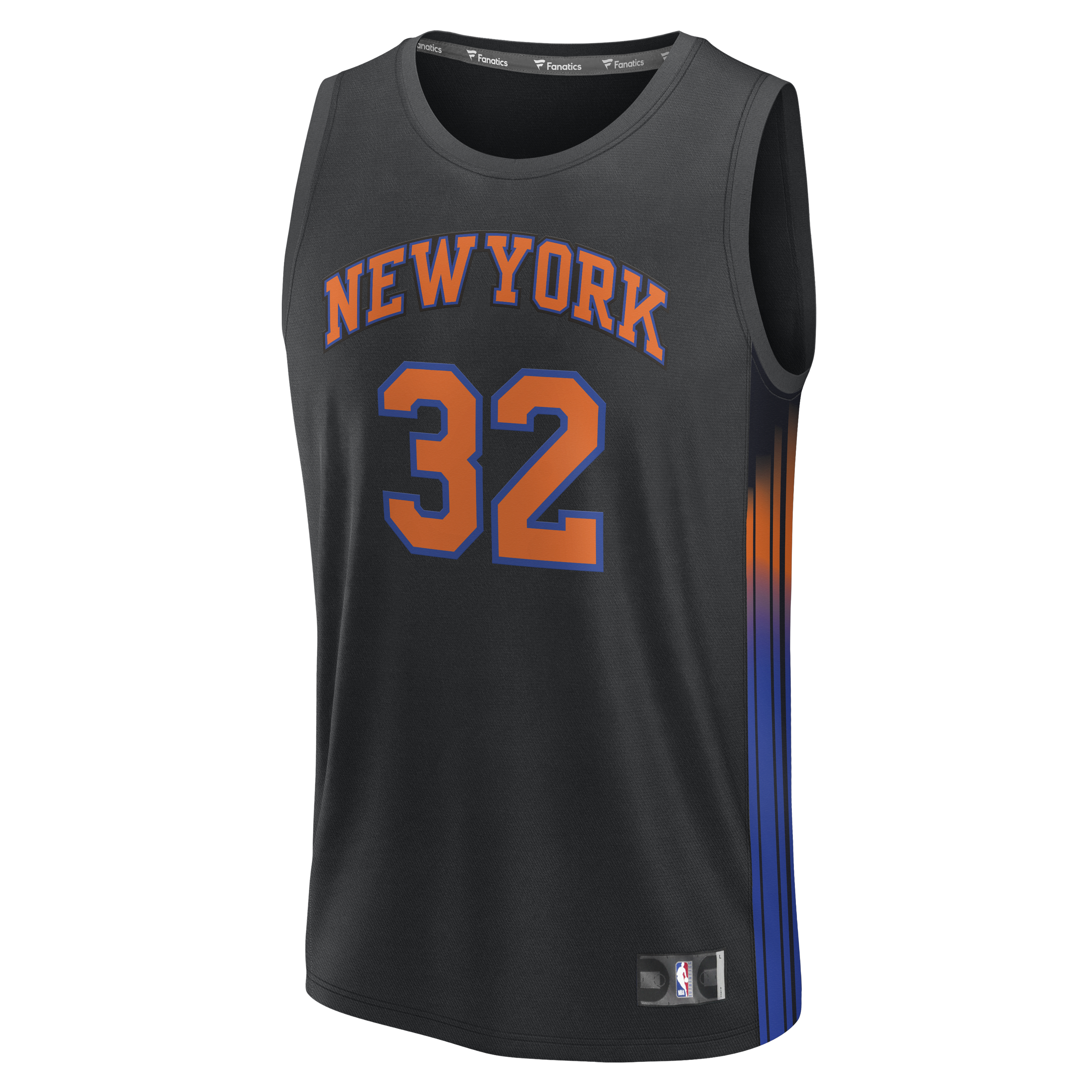 Karl-Anthony Towns New York Knicks Fanatics Youth Fast Break Jersey – Statement Edition – Black Clowdercats