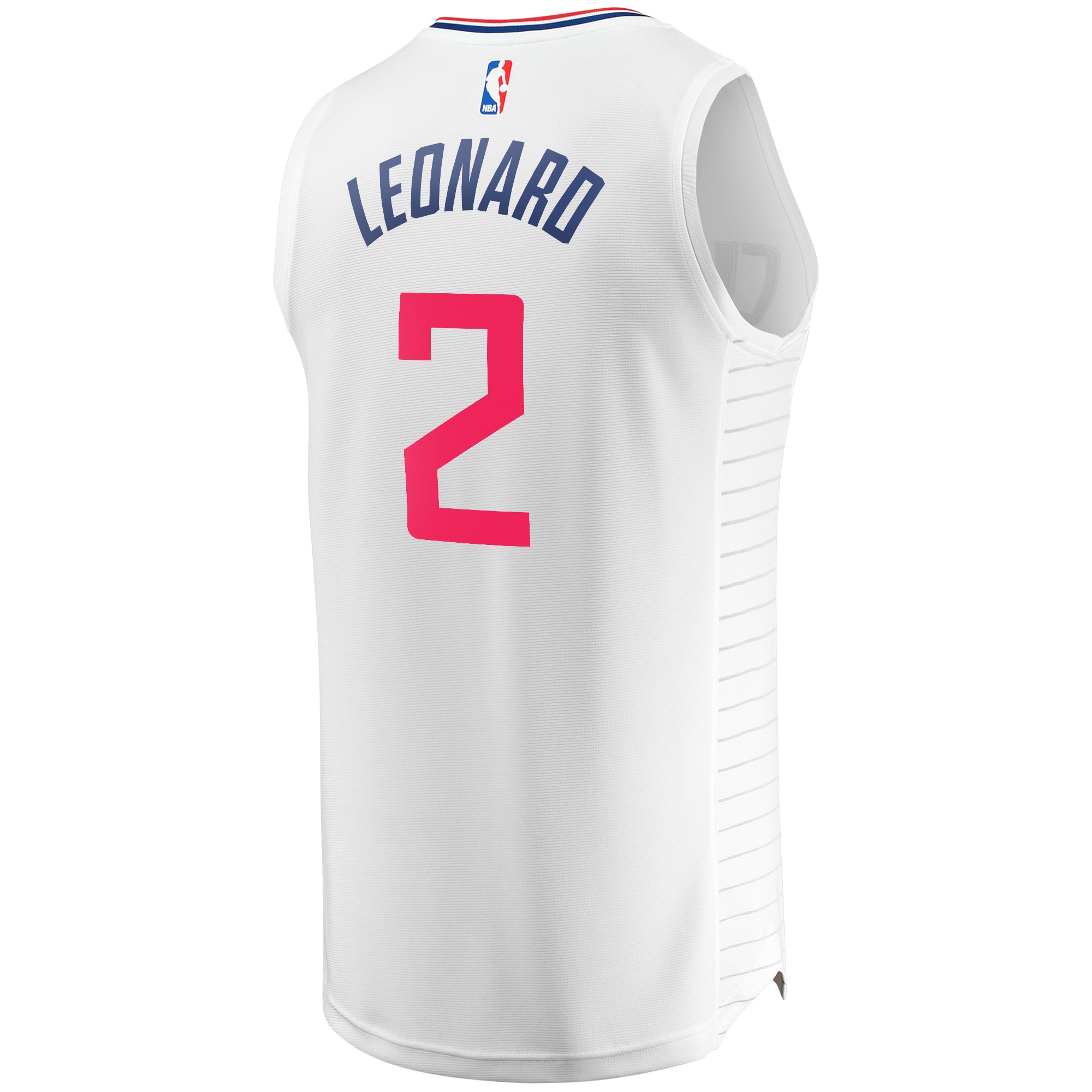Kawhi Leonard LA Clippers Fanatics Fast Break Replica Player Jersey – White – Association Edition Clowdercats