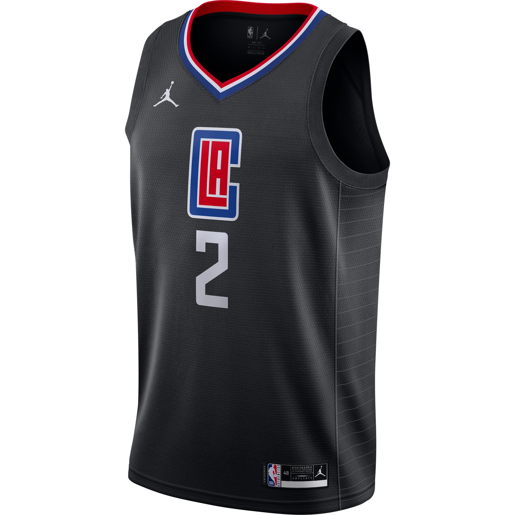 Kawhi Leonard LA Clippers Jordan Brand 2020/21 Swingman Jersey – Statement Edition – Black Clowdercats