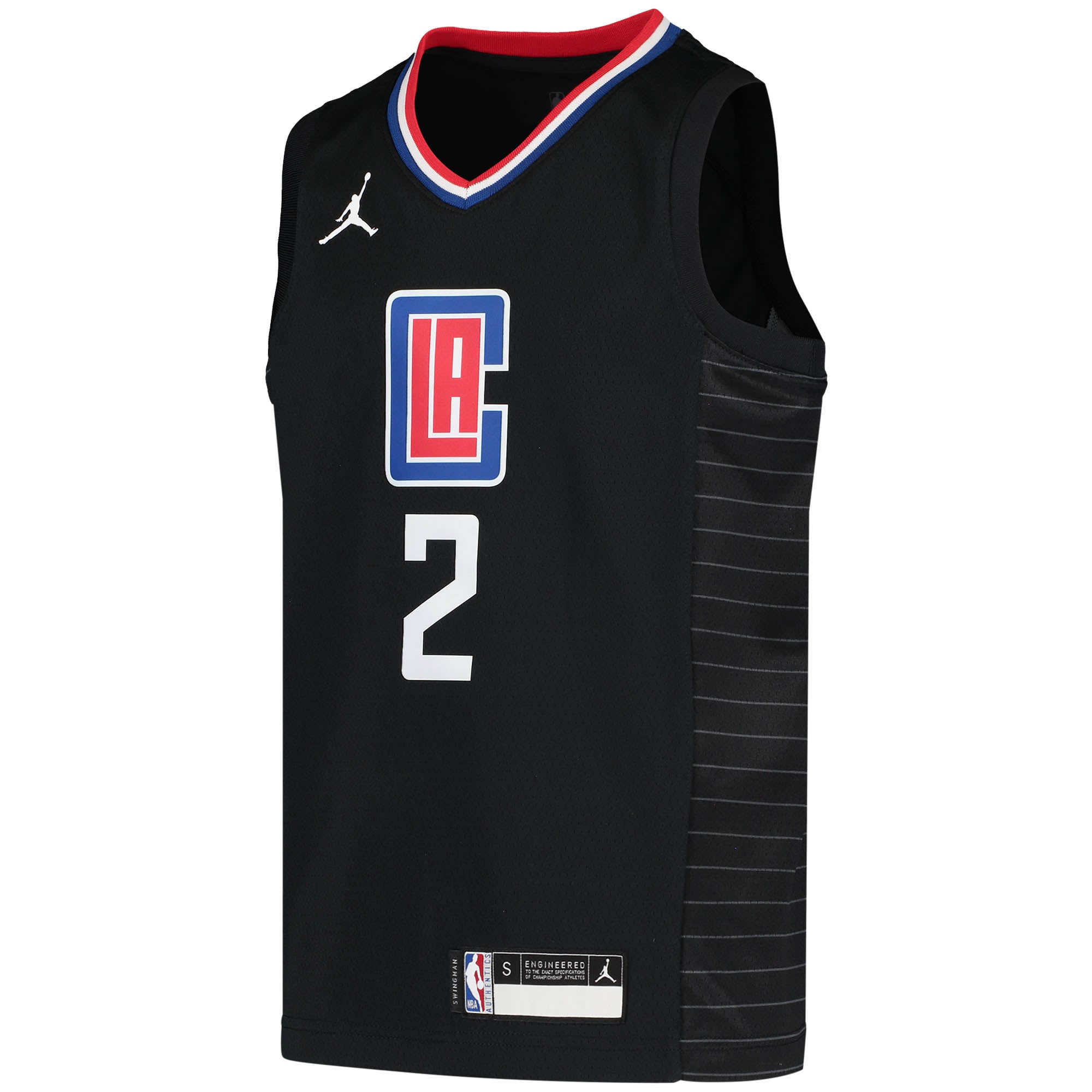 Kawhi Leonard LA Clippers Jordan Brand Youth 2020/21 Swingman Player Jersey – Black – Statement Edition Clowdercats