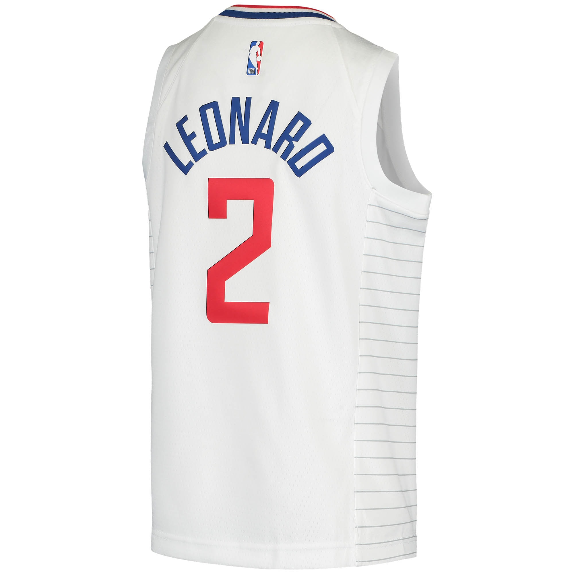 Kawhi Leonard LA Clippers Nike Youth 2020/21 Swingman Jersey – Association Edition – White Clowdercats