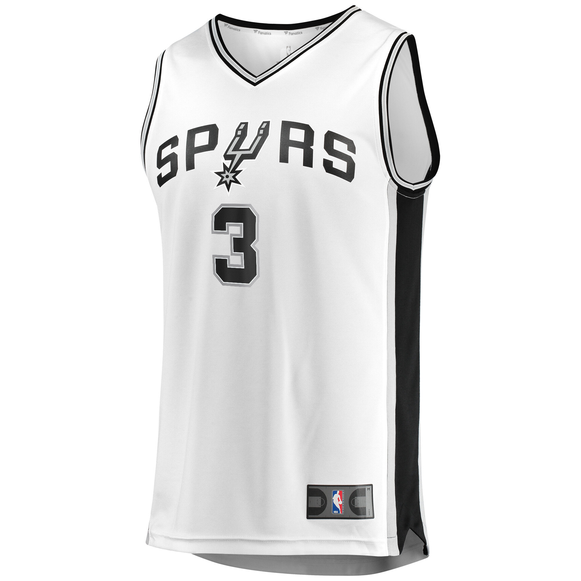 Keldon Johnson San Antonio Spurs Fanatics Youth Fast Break Association Jersey – White Clowdercats