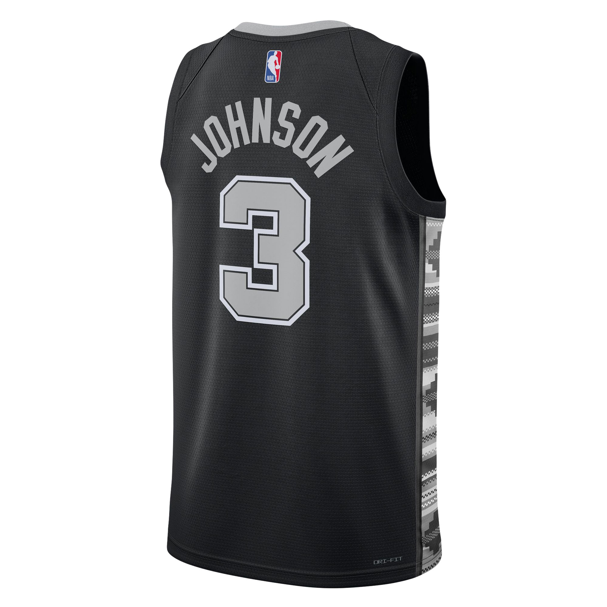 Keldon Johnson San Antonio Spurs Jordan Brand Unisex Swingman Jersey – Statement Edition – Black Clowdercats