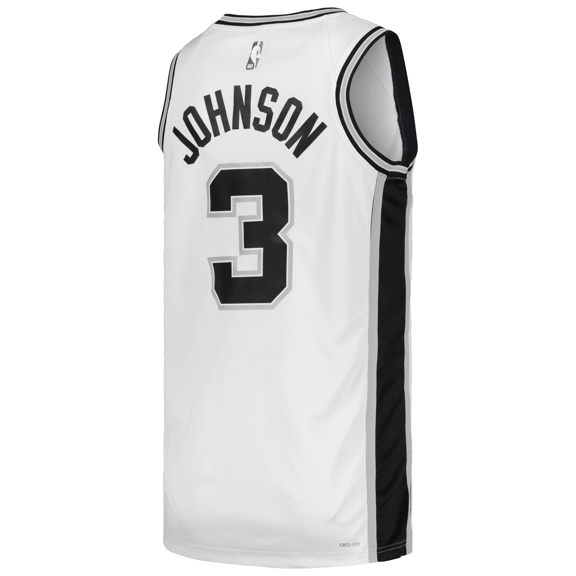 Keldon Johnson San Antonio Spurs Nike Unisex Swingman Jersey – Association Edition – White Clowdercats