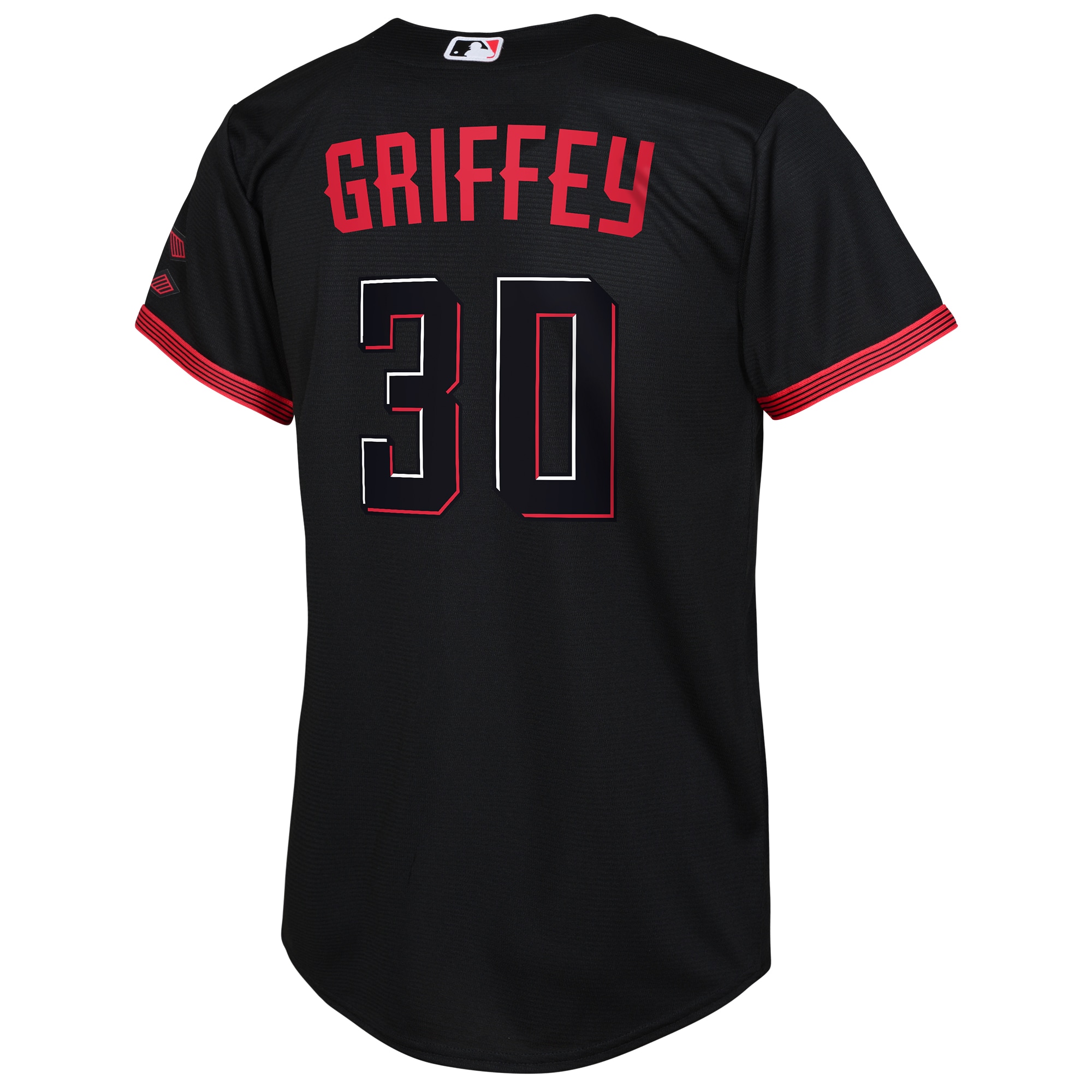 Ken Griffey Jr. Cincinnati Reds Nike Toddler City Connect Replica Player Jersey – Black