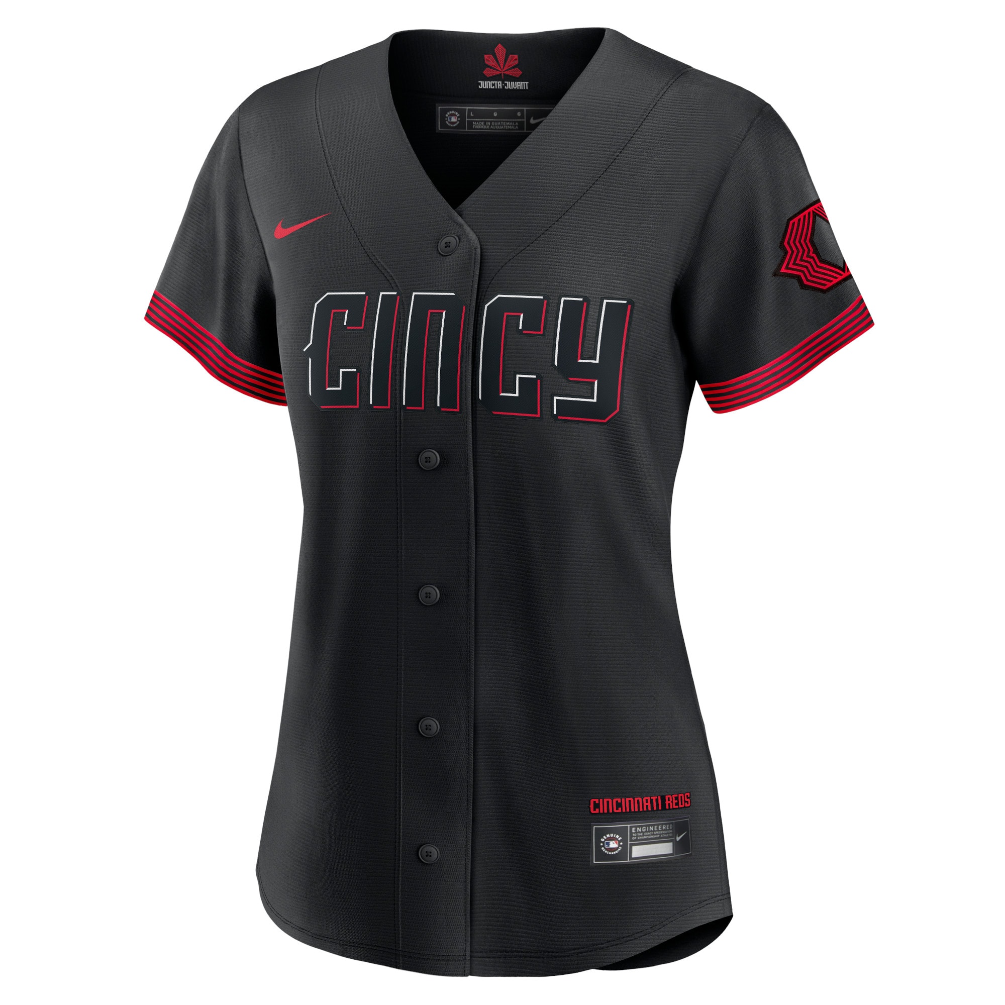 Ken Griffey Jr. Cincinnati Reds Nike Women’s City Connect Replica Player Jersey – Black