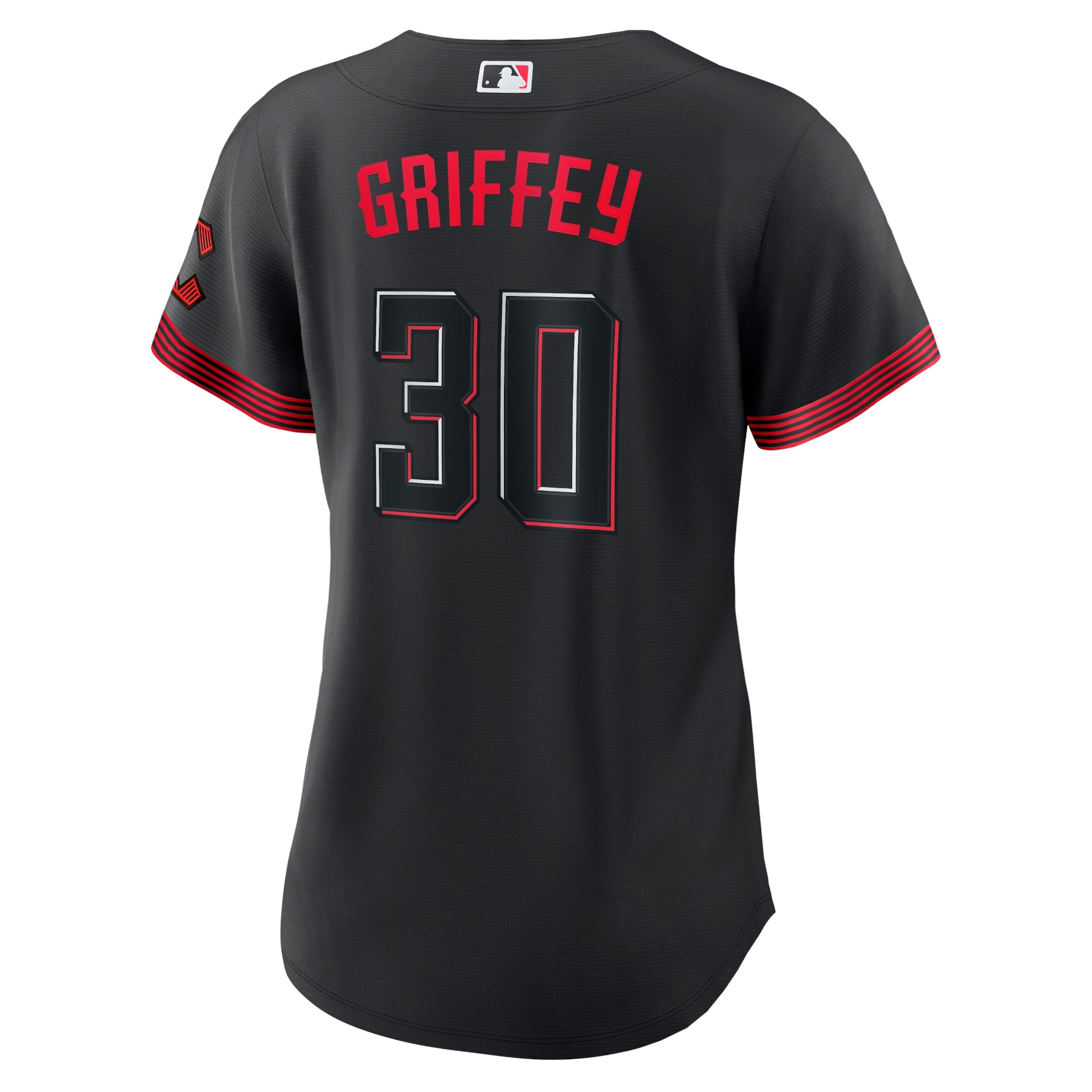 Ken Griffey Jr. Cincinnati Reds Nike Women’s City Connect Replica Player Jersey – Black