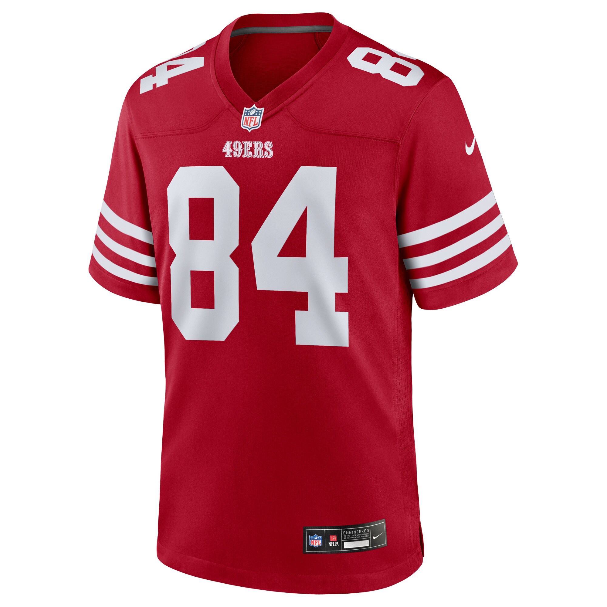 Kendrick Bourne San Francisco 49ers Nike Team Game Jersey – Scarlet Clowdercats