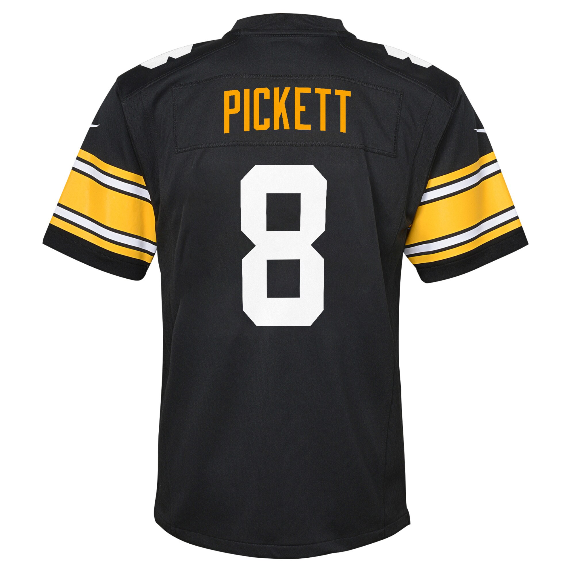 Kenny Pickett Pittsburgh Steelers Nike Youth Game Jersey – Black Clowdercats