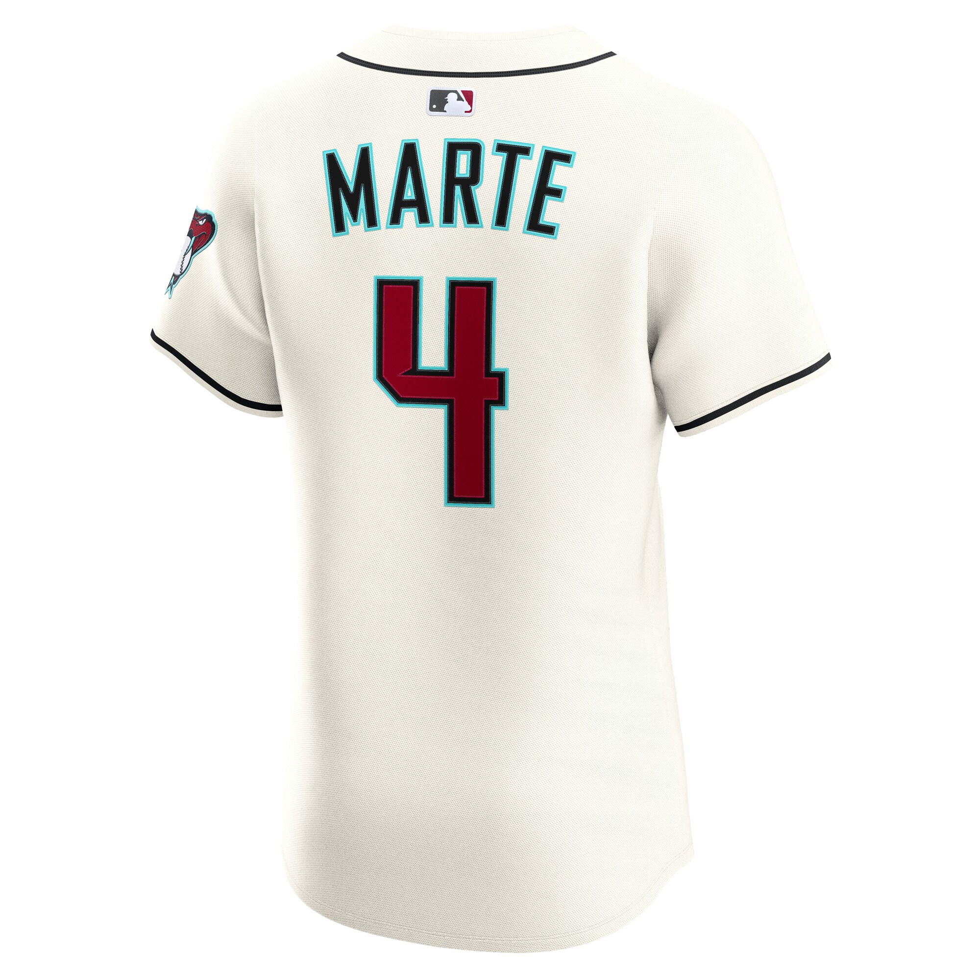 Ketel Marte Arizona Diamondbacks Nike Home Elite Jersey – Cream