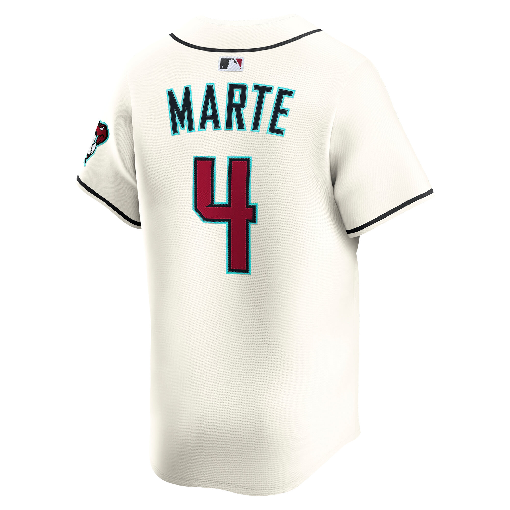 Ketel Marte Arizona Diamondbacks Nike Home Limited Player Jersey – Cream