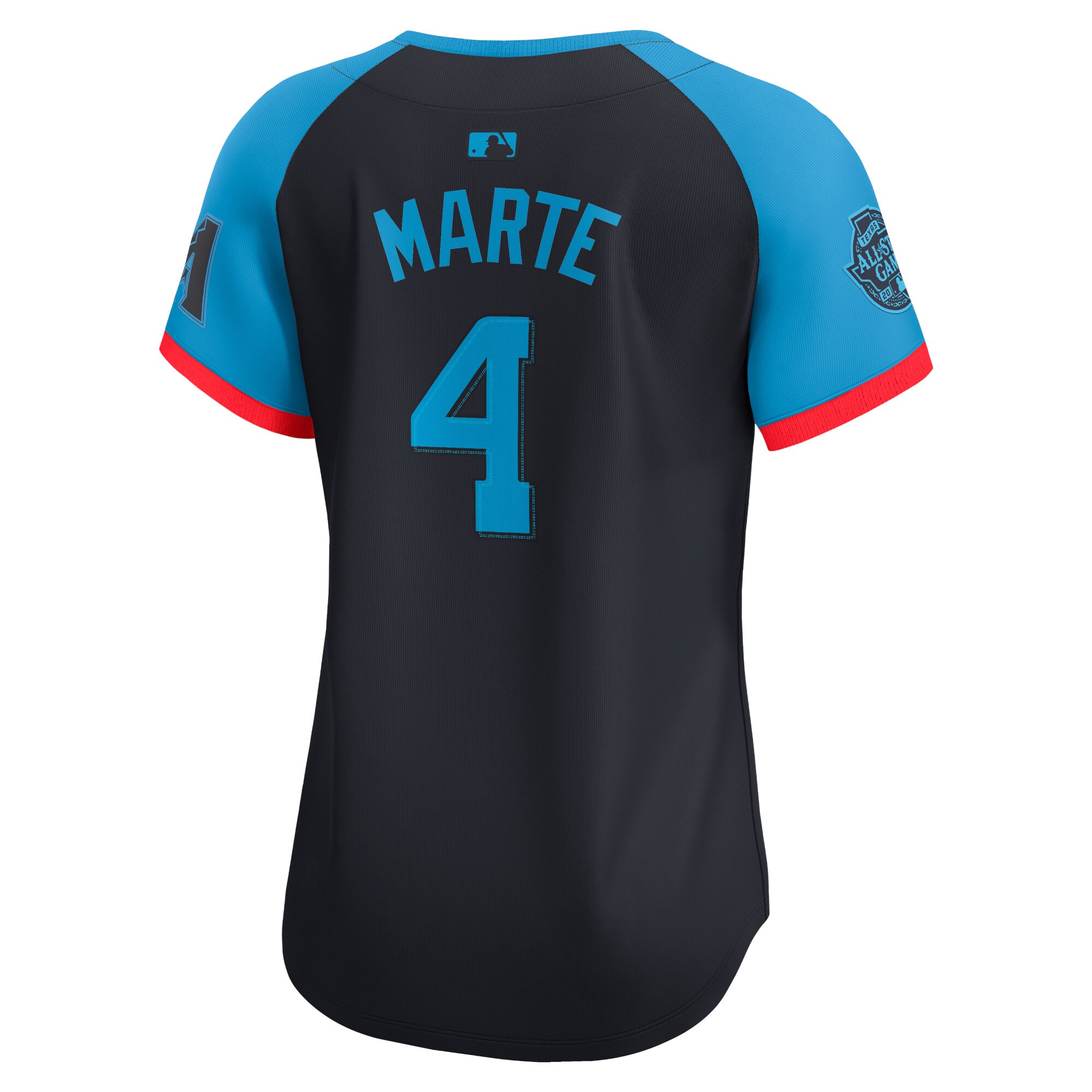 Ketel Marte National League Nike Women’s 2024 MLB All-Star Game Limited Player Jersey – Navy