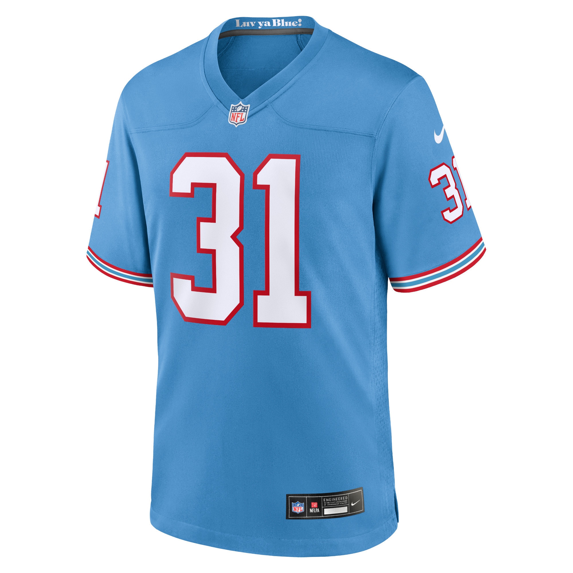 Kevin Byard Tennessee Titans Nike Youth Game Jersey – Light Blue Clowdercats