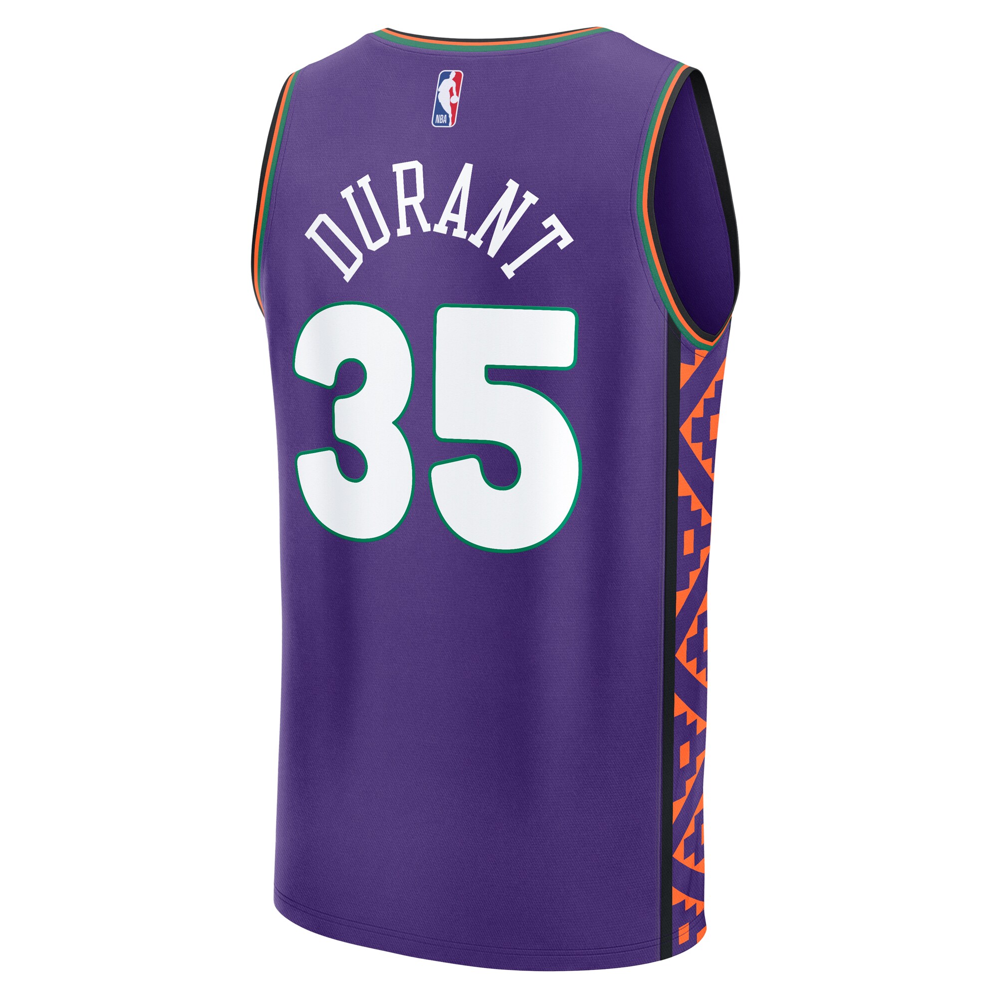 Kevin Durant Phoenix Suns Fanatics Youth 2024/25 Fast Break Player Jersey – City Edition – Purple Clowdercats